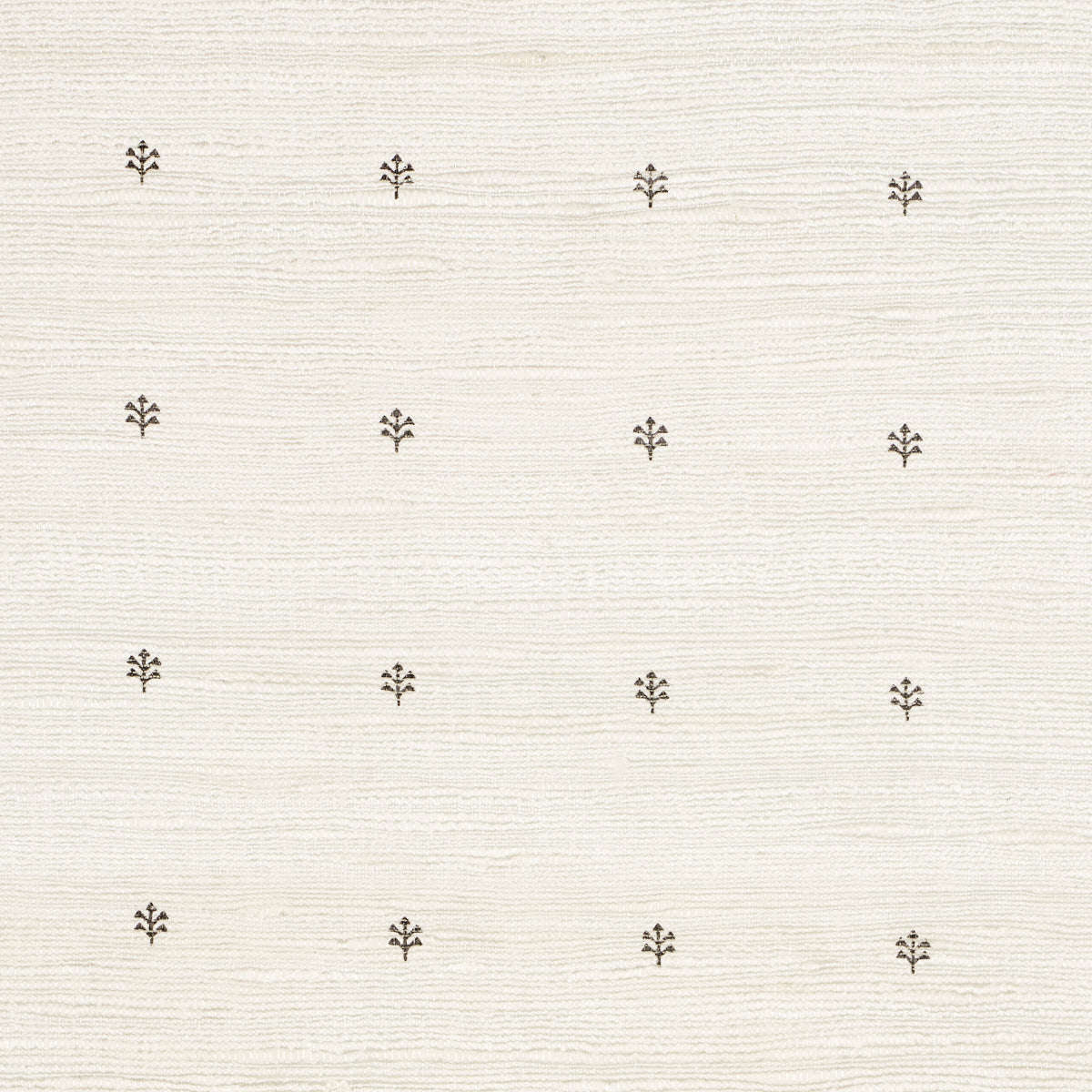 Engelmann Silk Hand Print - Brown - Schumacher 182681 Fabric - Schumacher Fabric