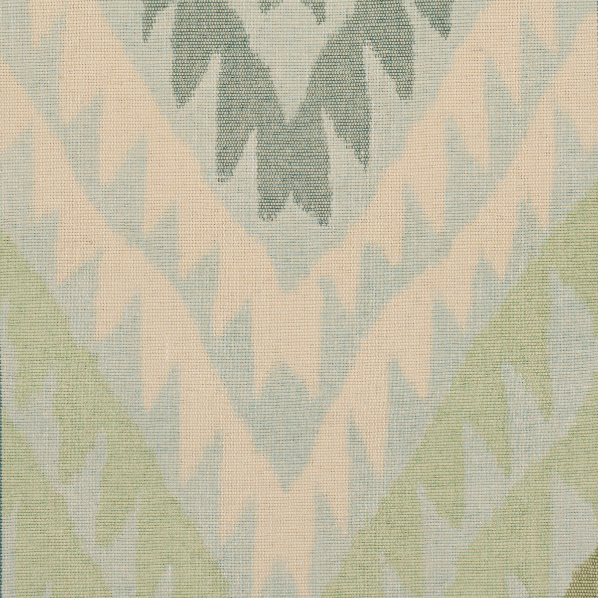 Shabba Warp Print - Leaf - Schumacher 182770 Fabric - Schumacher Fabric
