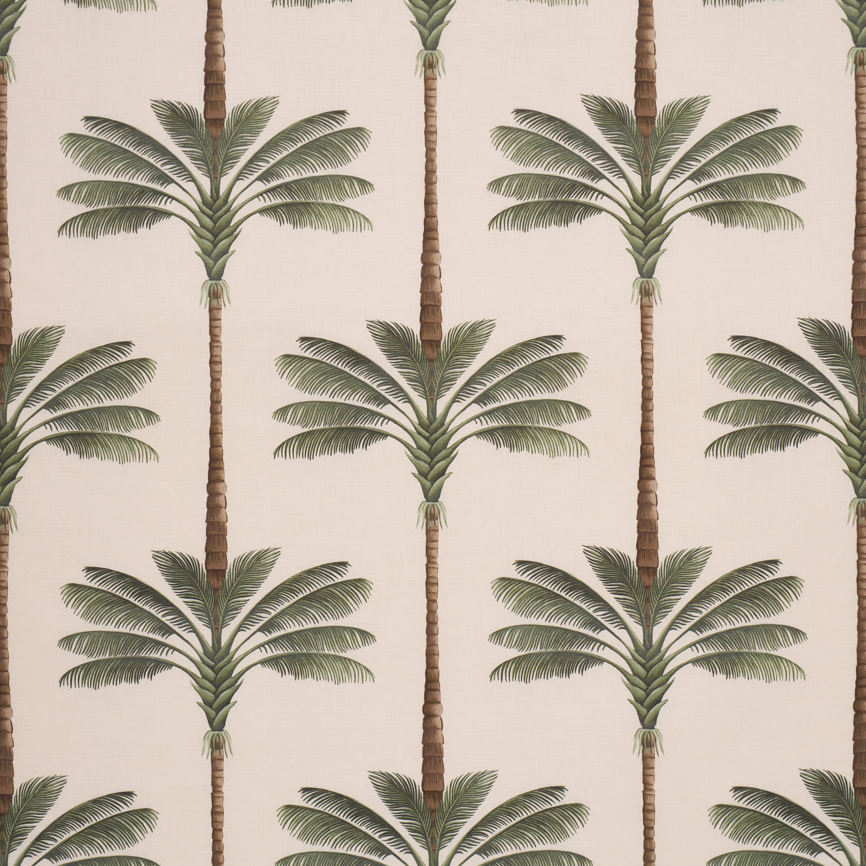 A Palm Is A Palm Print - Daylight Evergreen - Schumacher 182820 Fabric - Schumacher Fabric