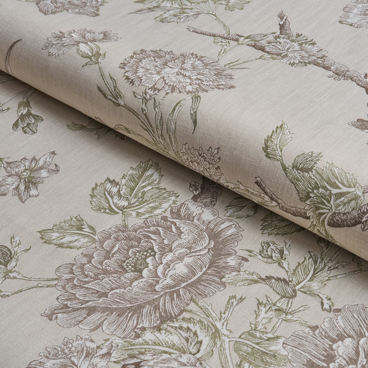 INVERNESS-GARDEN-IVORY-SCHUMACHER-182832 - Schumacher Fabric