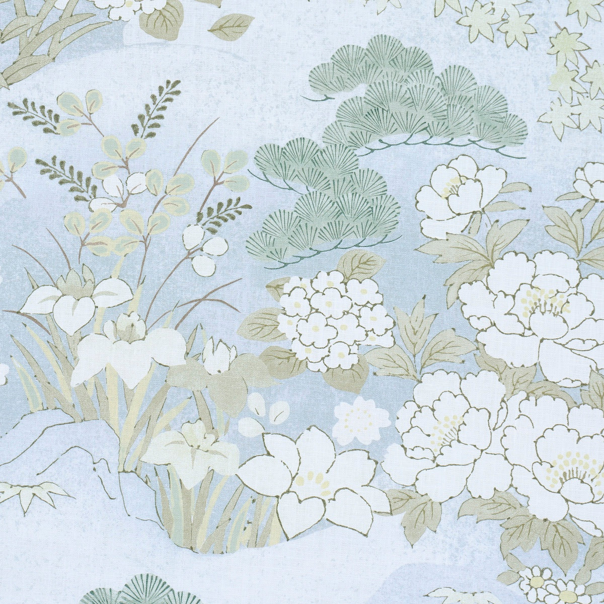 GOLDEN-HILLS-SKY-SCHUMACHER-182870 - Schumacher Fabric