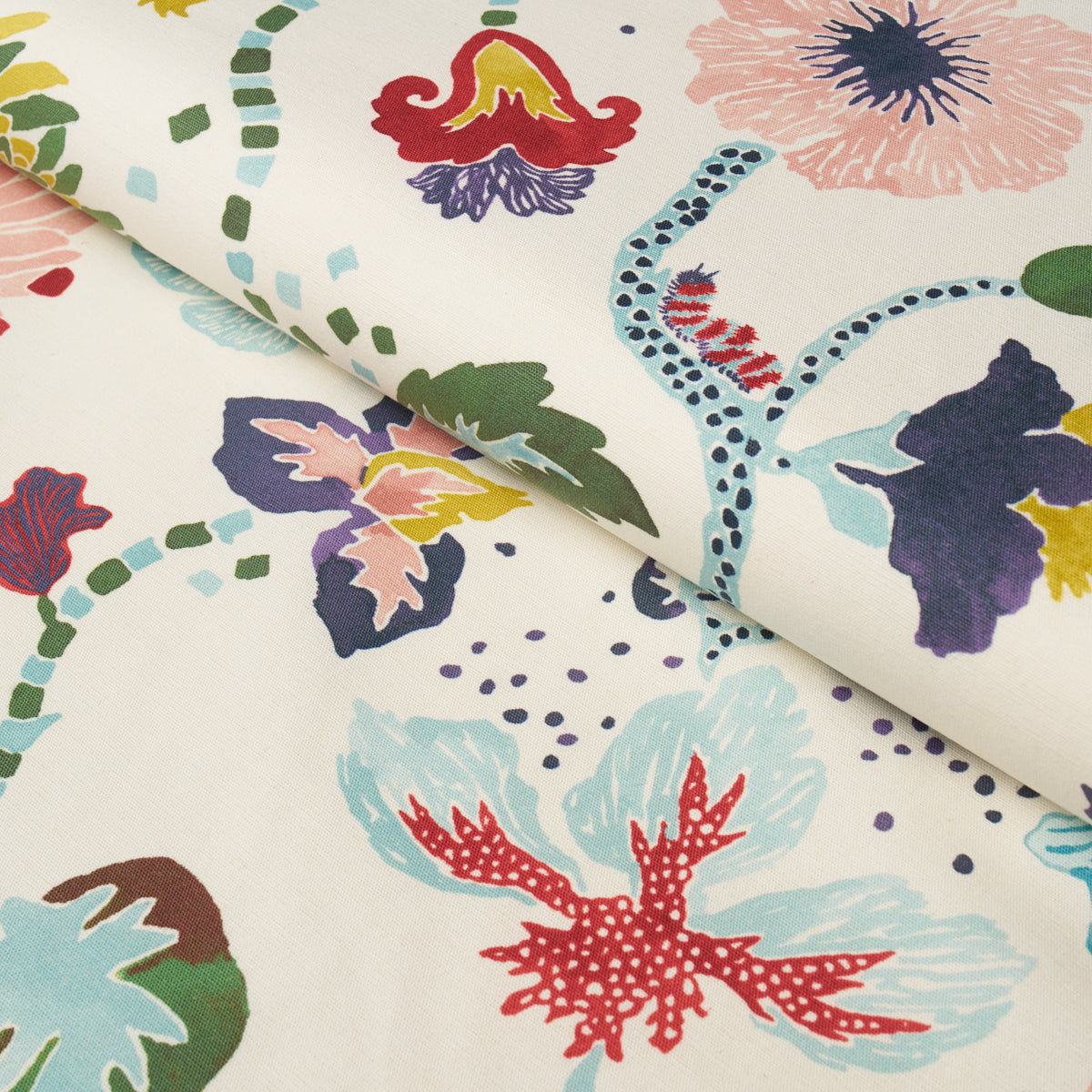 Gloriette - Multi - Schumacher 182880 Fabric - Schumacher Fabric