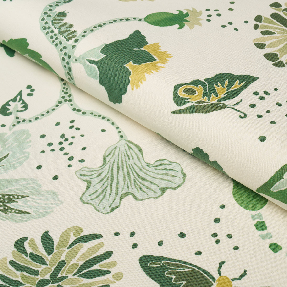 Gloriette - Green - Schumacher 182881 Fabric - Schumacher Fabric