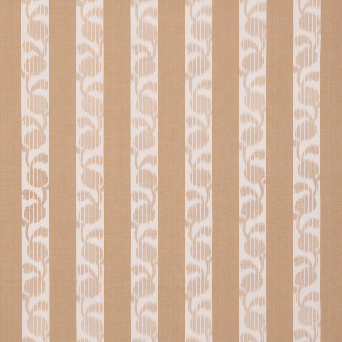 Priya Warp Print - Sand - Schumacher 182921 Fabric - Schumacher Fabric