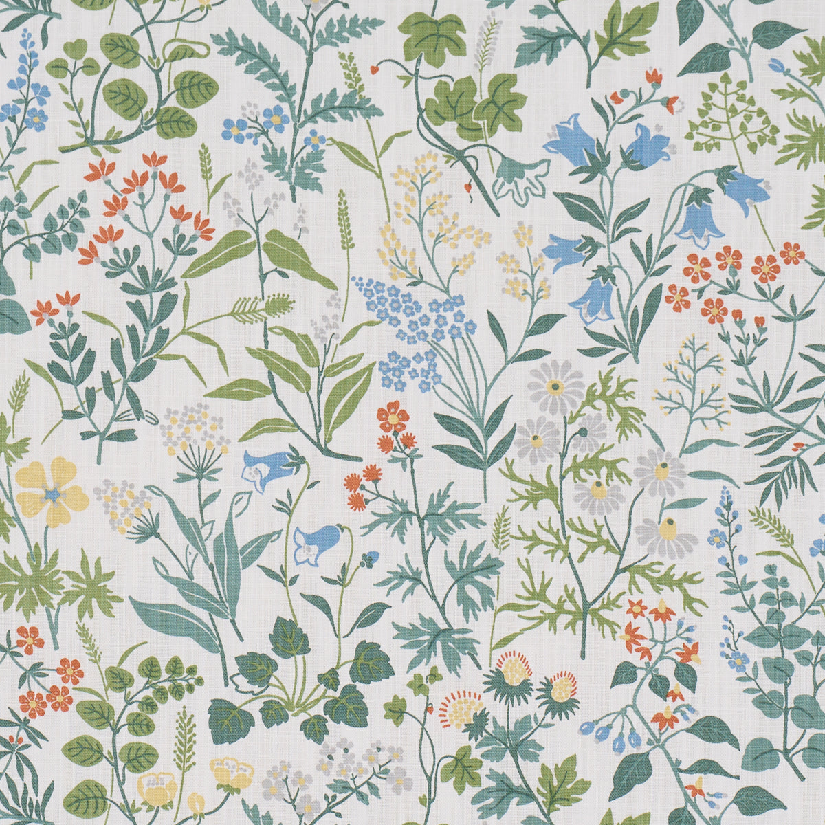 Flora - Ivory - Schumacher 182982 Fabric - Schumacher Fabric