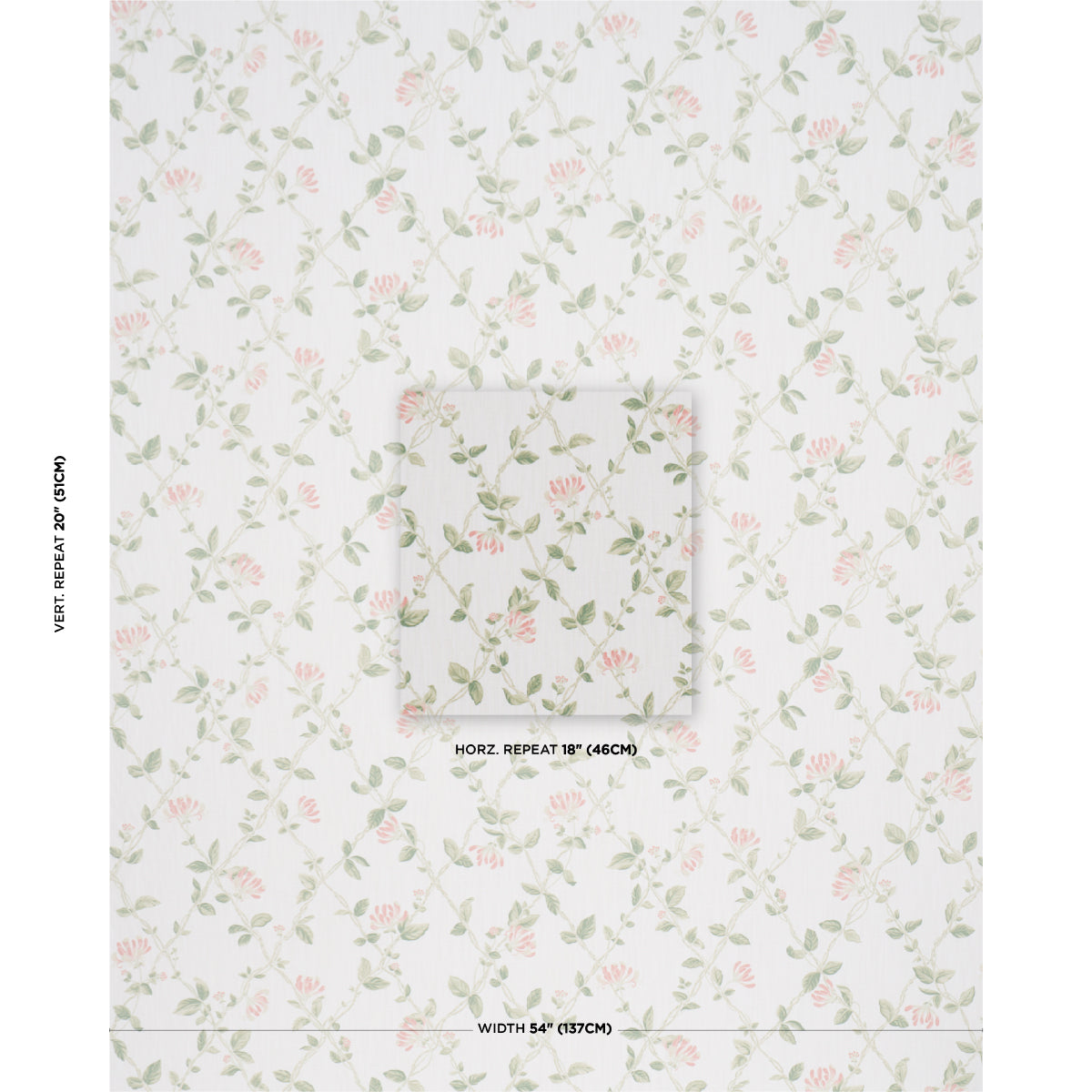 HONEYSUCKLE-LEAF-SCHUMACHER-182990 - Schumacher Fabric
