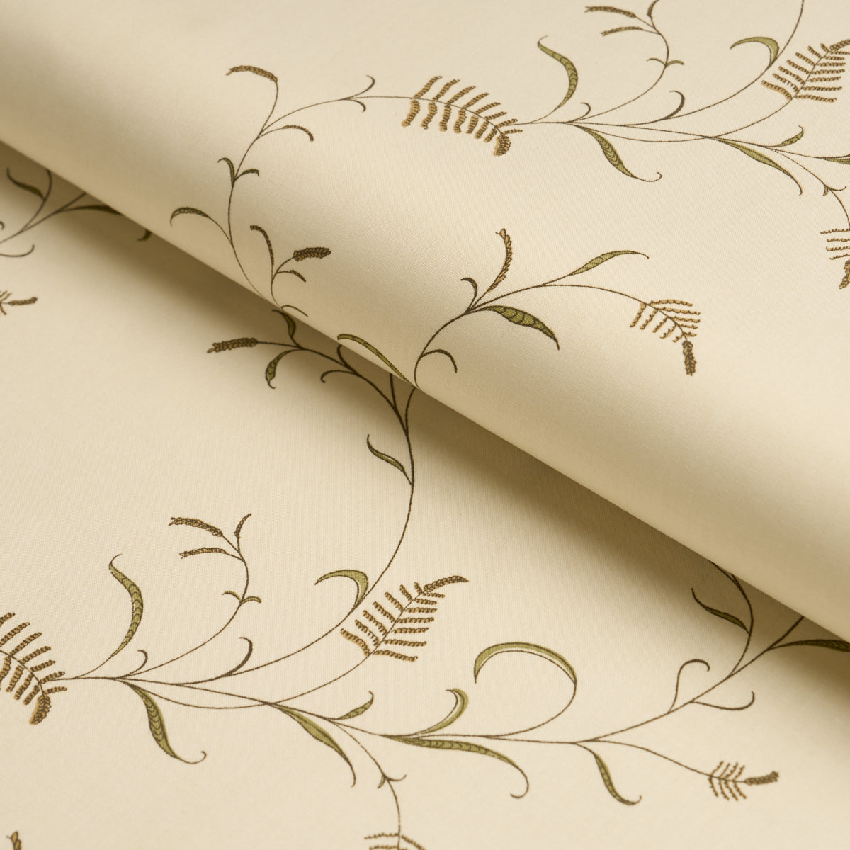 Winding Wheat - Yellow - Schumacher 183200 Fabric - Schumacher Fabric
