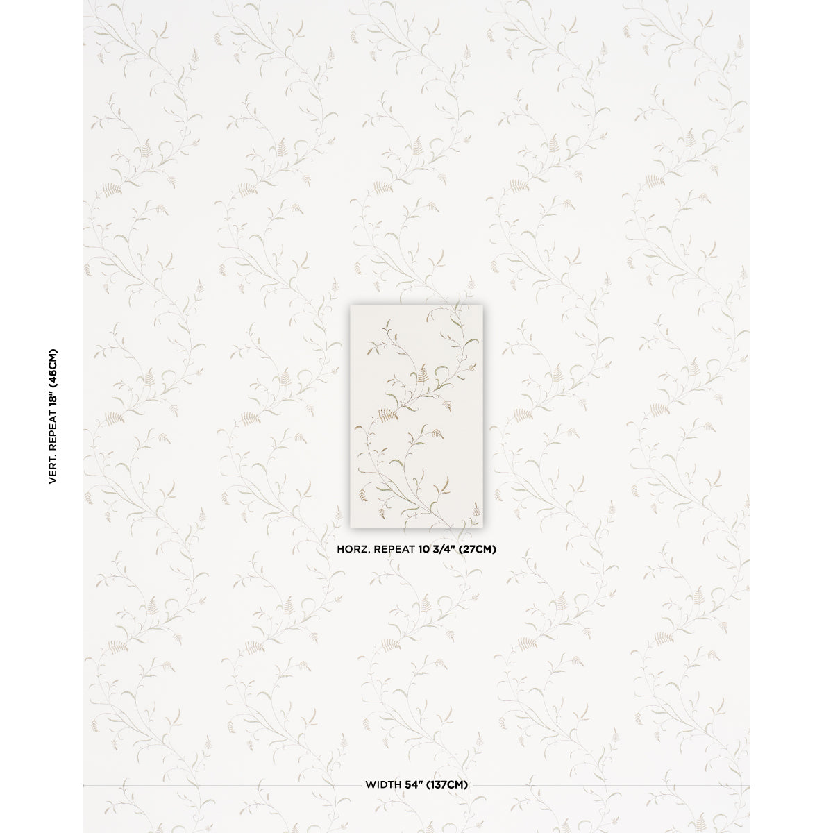 Winding Wheat - Neutral - Schumacher 183202 Fabric - Schumacher Fabric