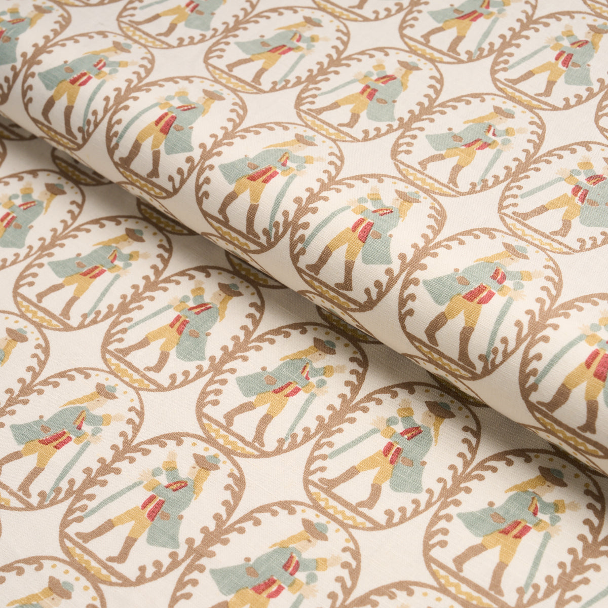 Country Gentleman - Neutral - Schumacher 183211 Fabric - Schumacher Fabric