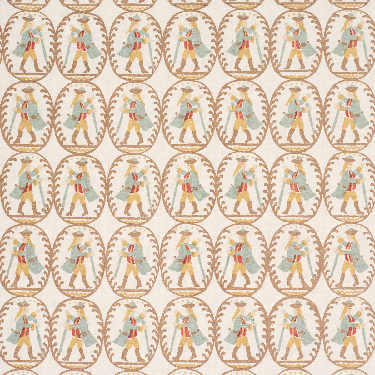 Country Gentleman - Neutral - Schumacher 183211 Fabric - Schumacher Fabric