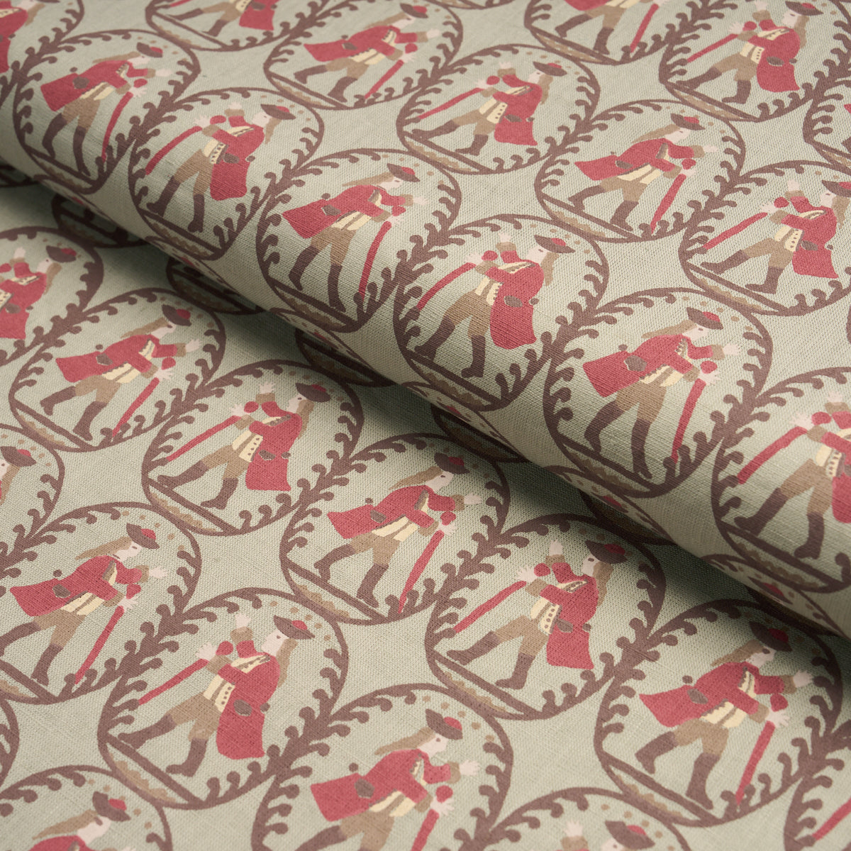 Country Gentleman - Green - Schumacher 183212 Fabric - Schumacher Fabric