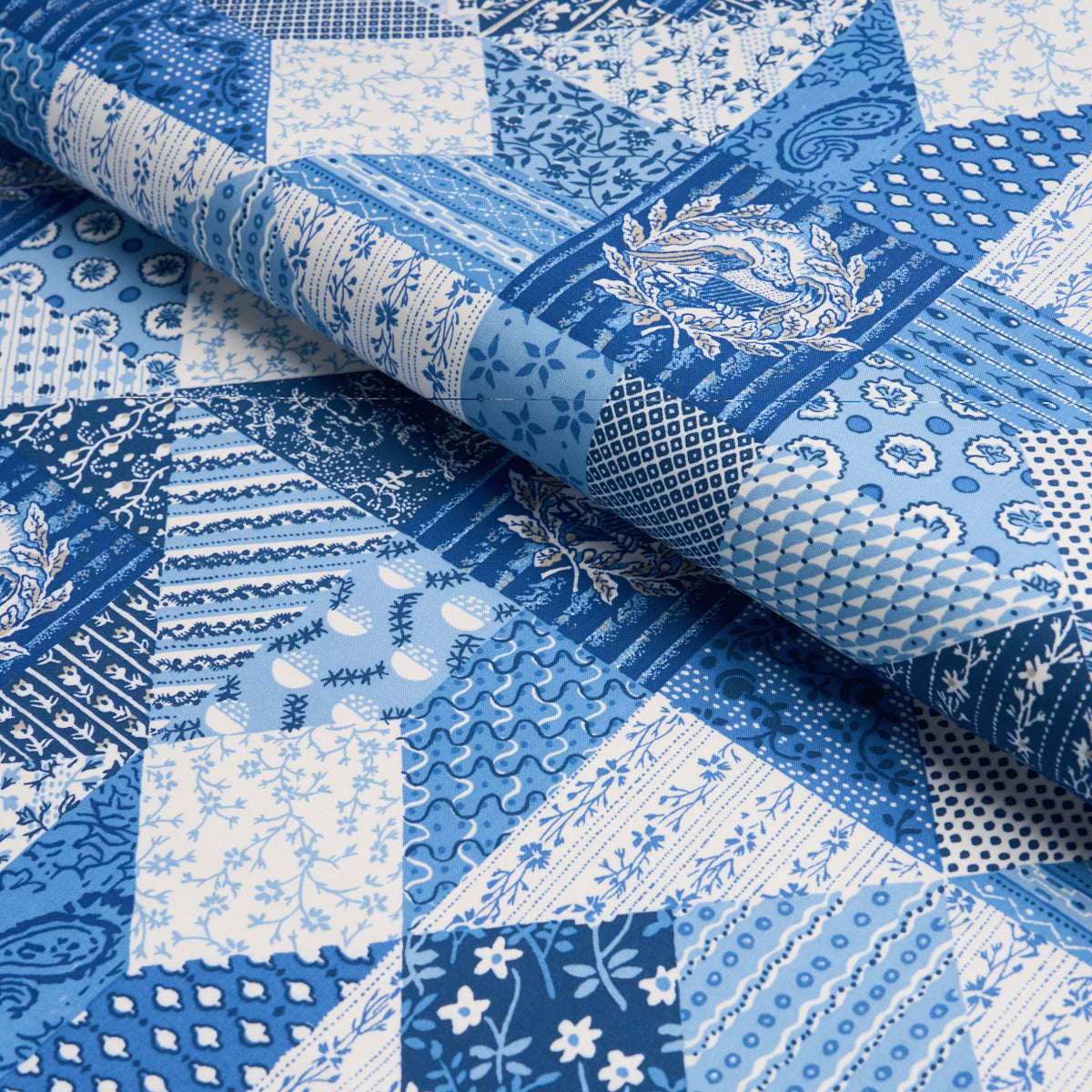 Variable Star - Blue - Schumacher 183230 Fabric - Schumacher Fabric