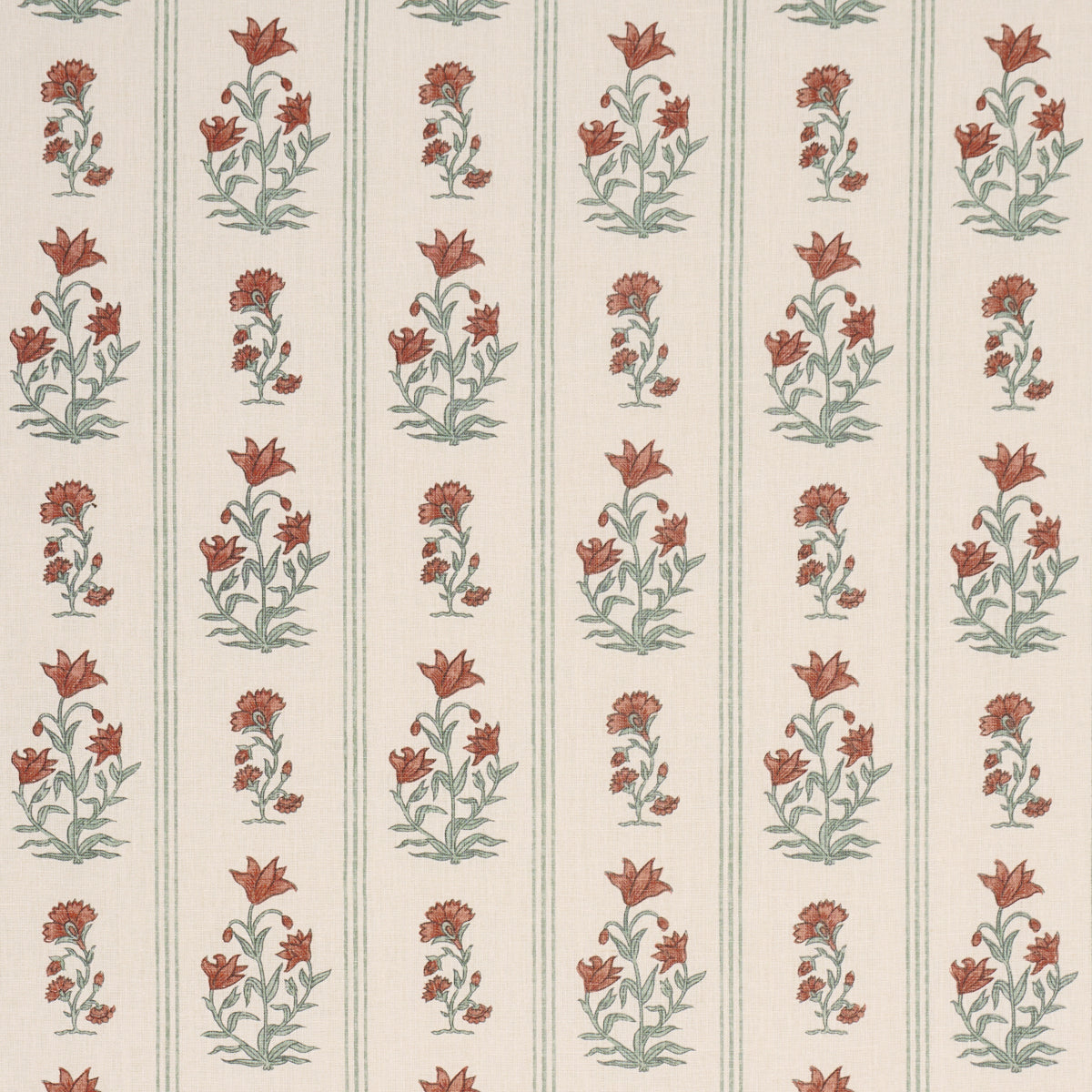Ellora Hand-Print - Spice - Schumacher 183262 Fabric - Schumacher Fabric