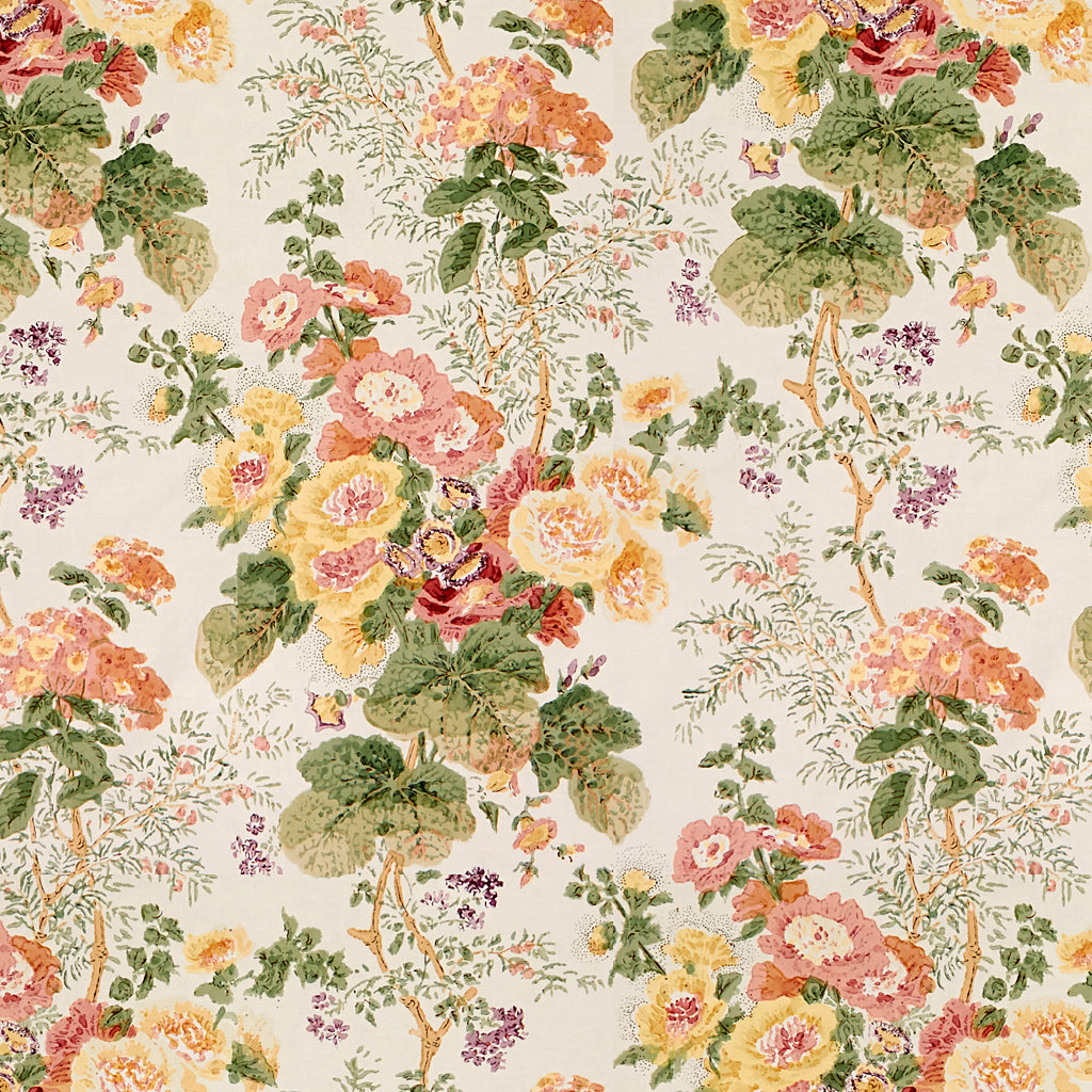 Hollyhock Hdb - Red/Green - Lee Jofa Fabric
