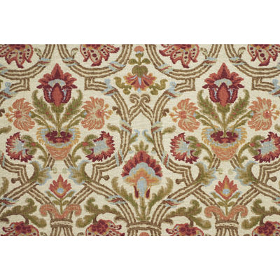 New Sevilla - Red/Olive - Lee Jofa Fabric