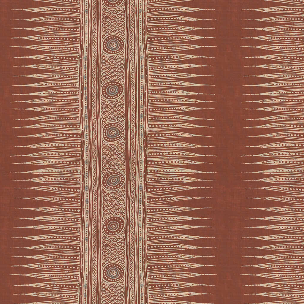 Indian Zag - Paprika - LEE JOFA Fabric