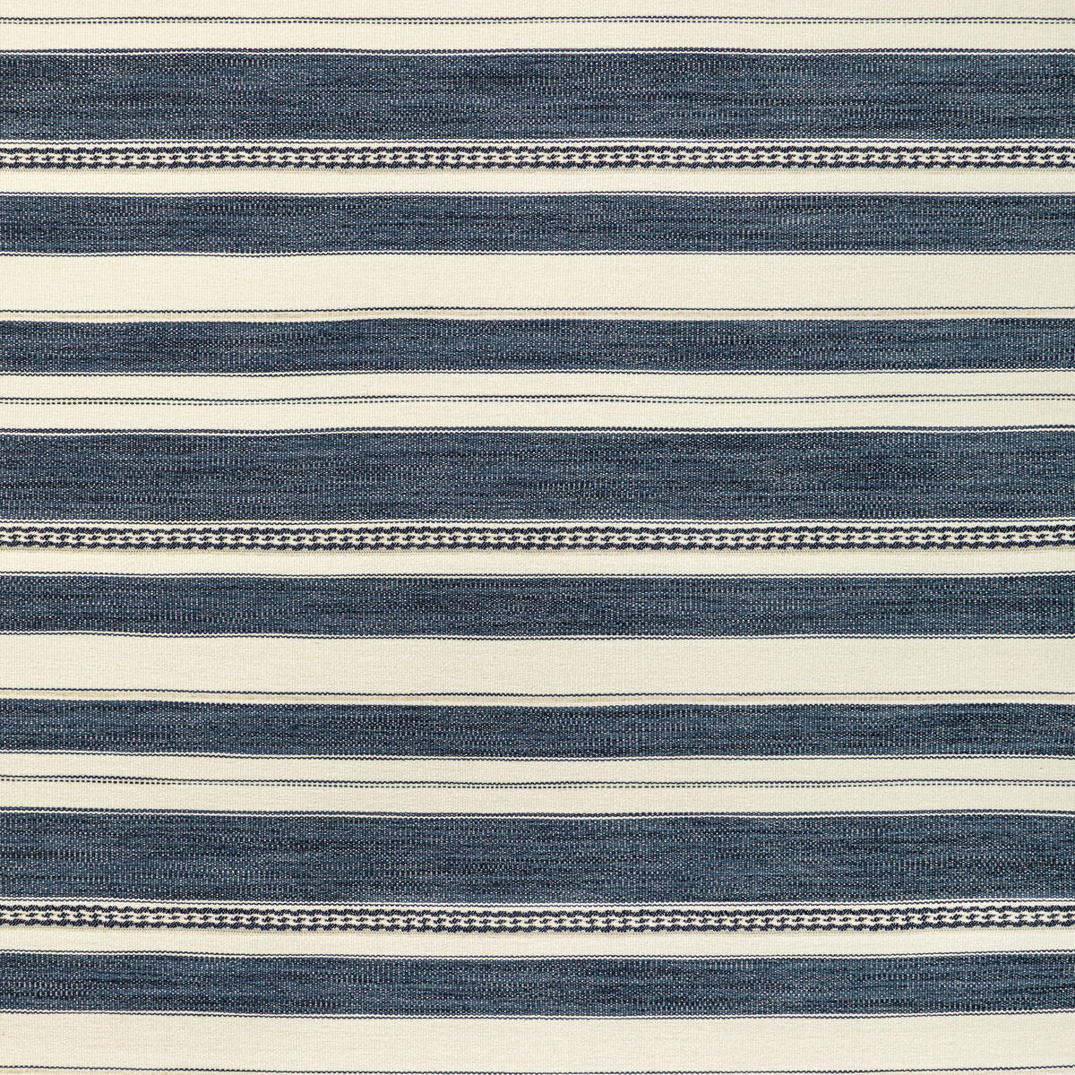 Entoto Stripe - Marine/Ivory