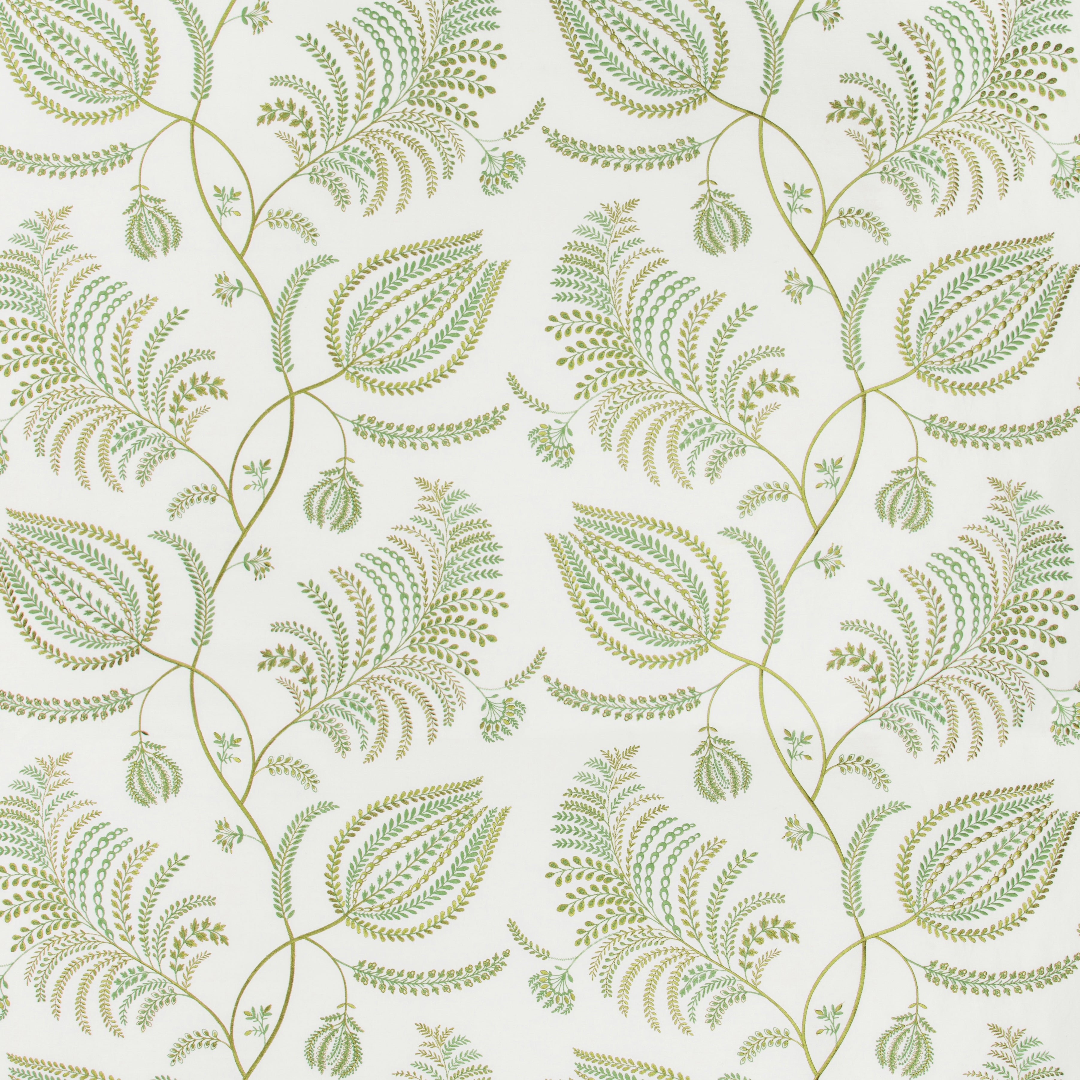 Palmero Emb - Ivory/Leaf - Lee Jofa Fabric