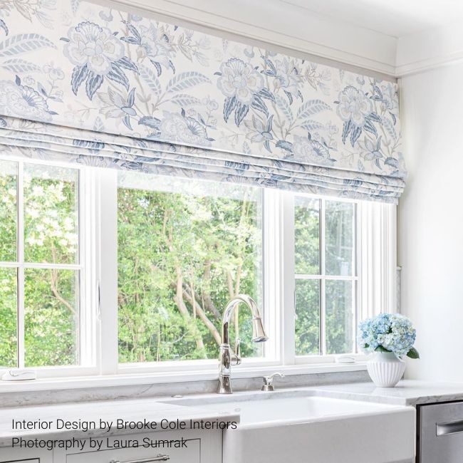 Davenport Print - Frost Blue - Lee Jofa Fabric