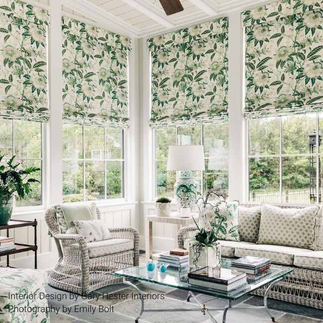 Davenport Print - Greenery - Lee Jofa Fabric