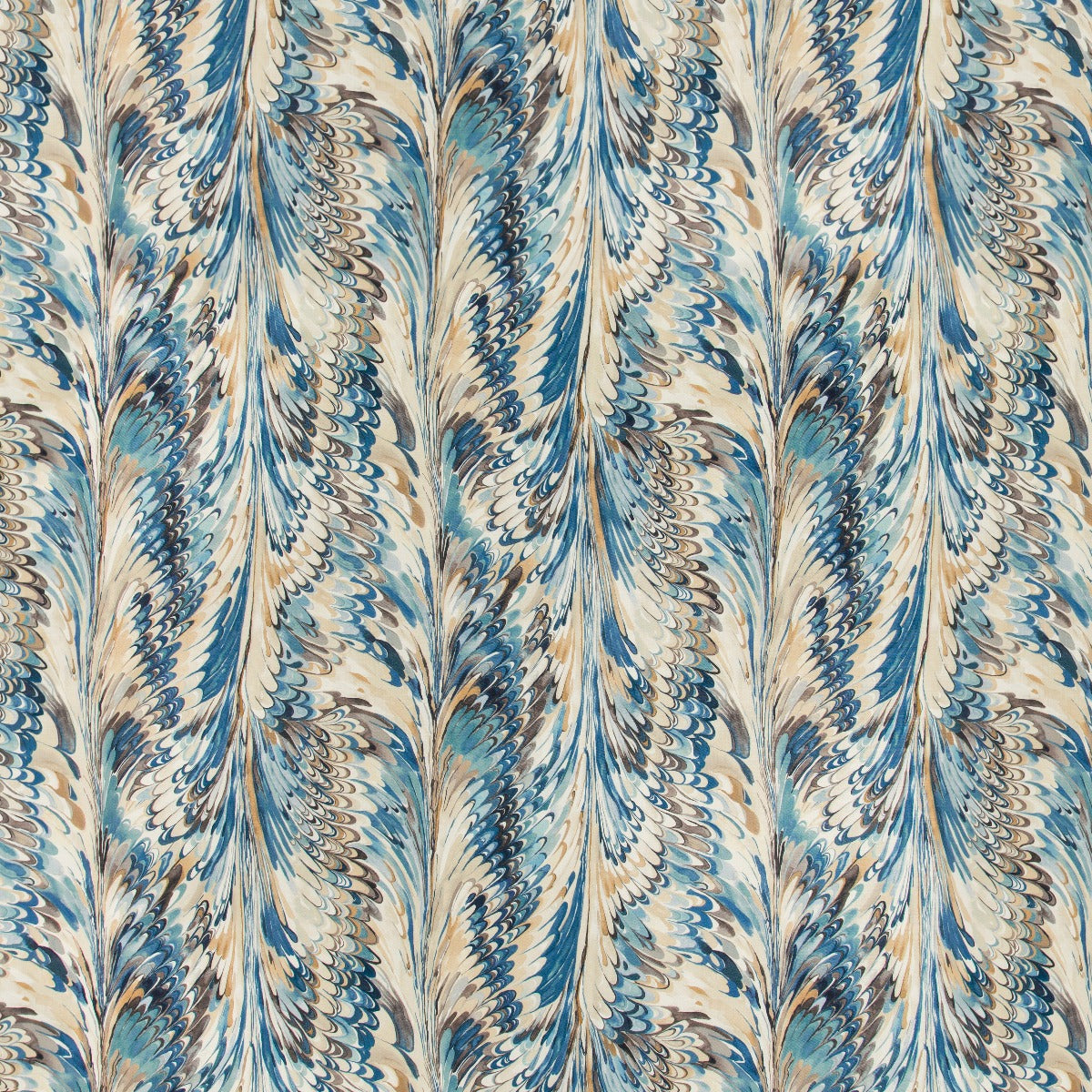 Taplow Print - Navy/Slate - Lee Jofa Fabric