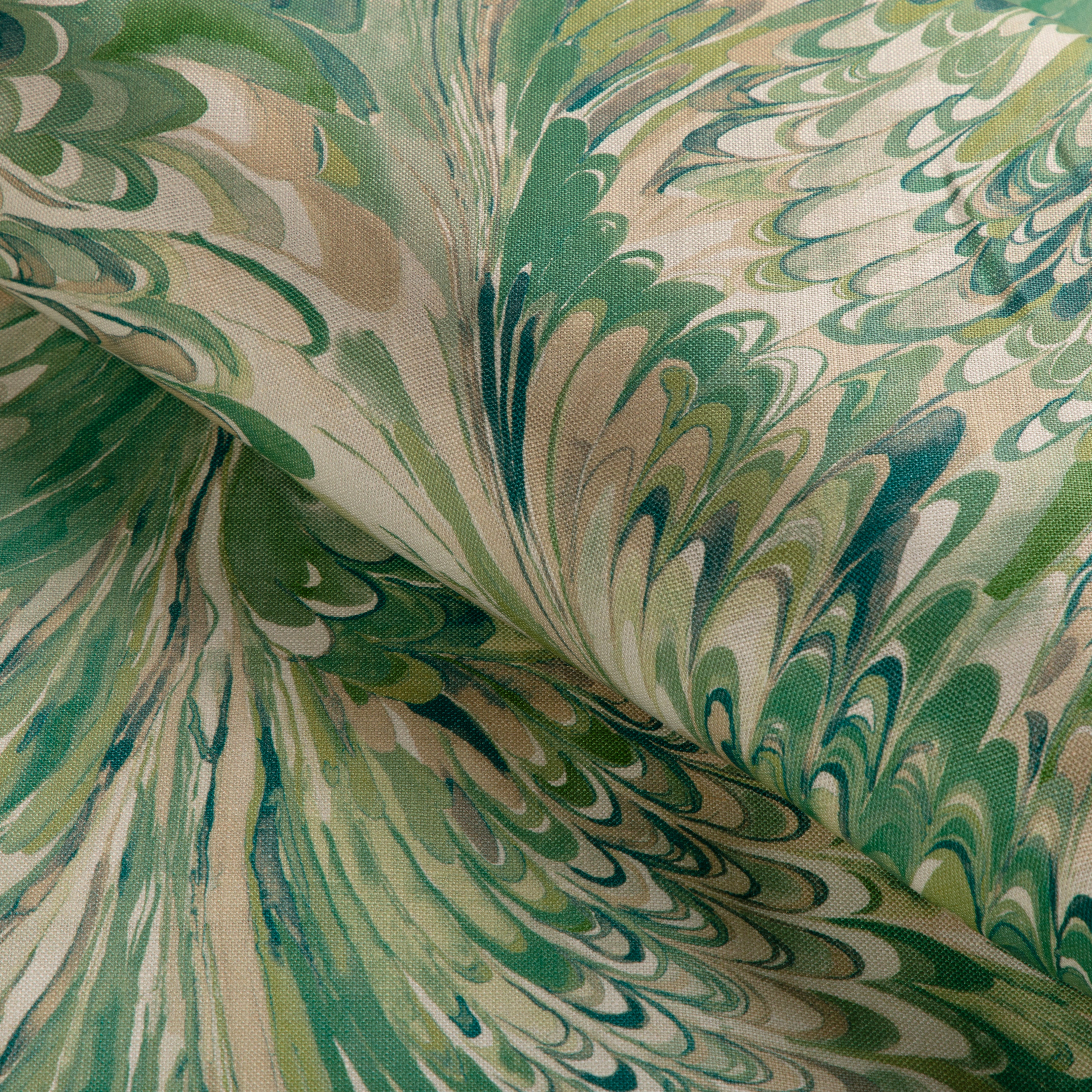 Taplow Print - Jade/Leaf - Lee Jofa Fabric