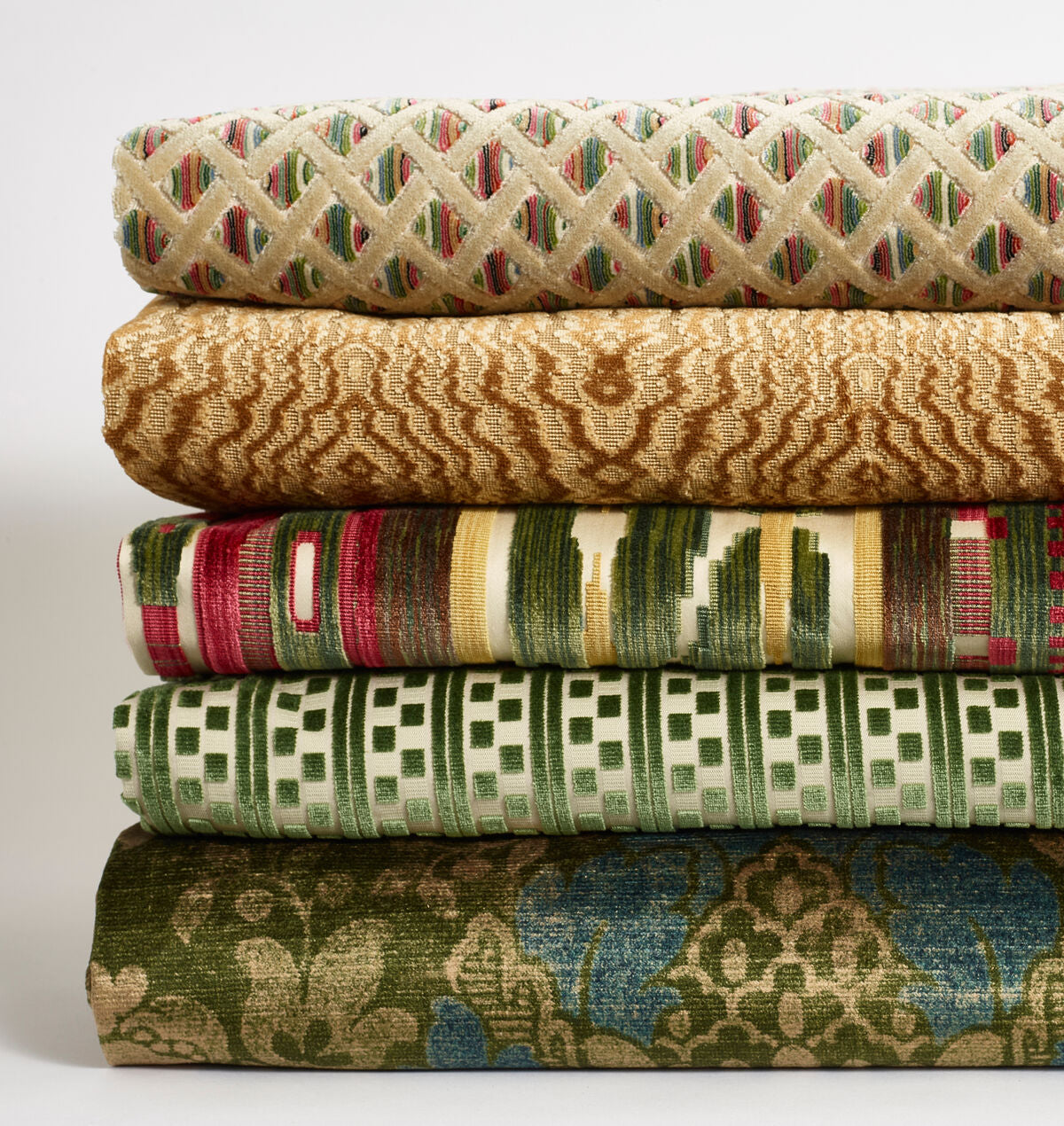 Lawrence Velvet - Leaf - Lee Jofa Tela
