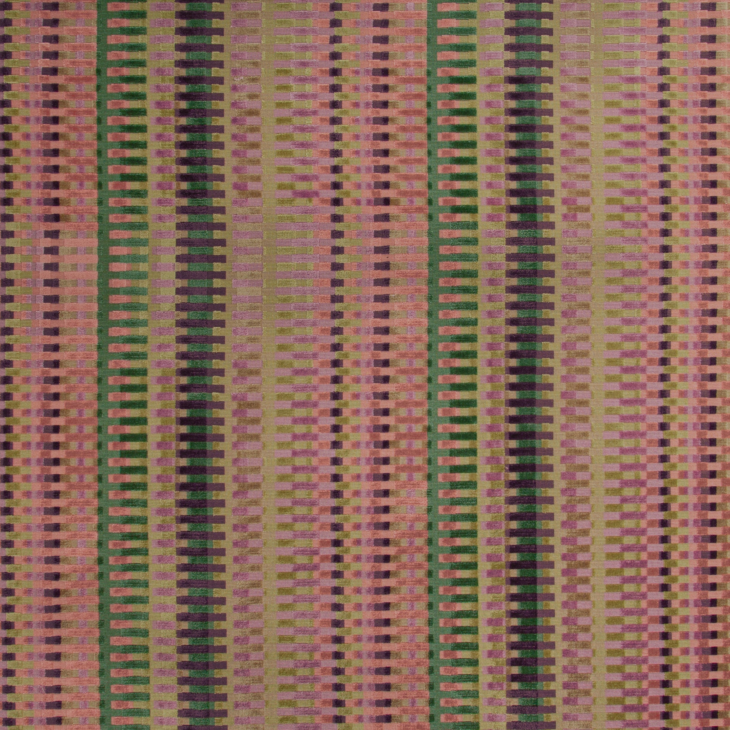 Picket - Multi/Plum - Lee Jofa Fabric