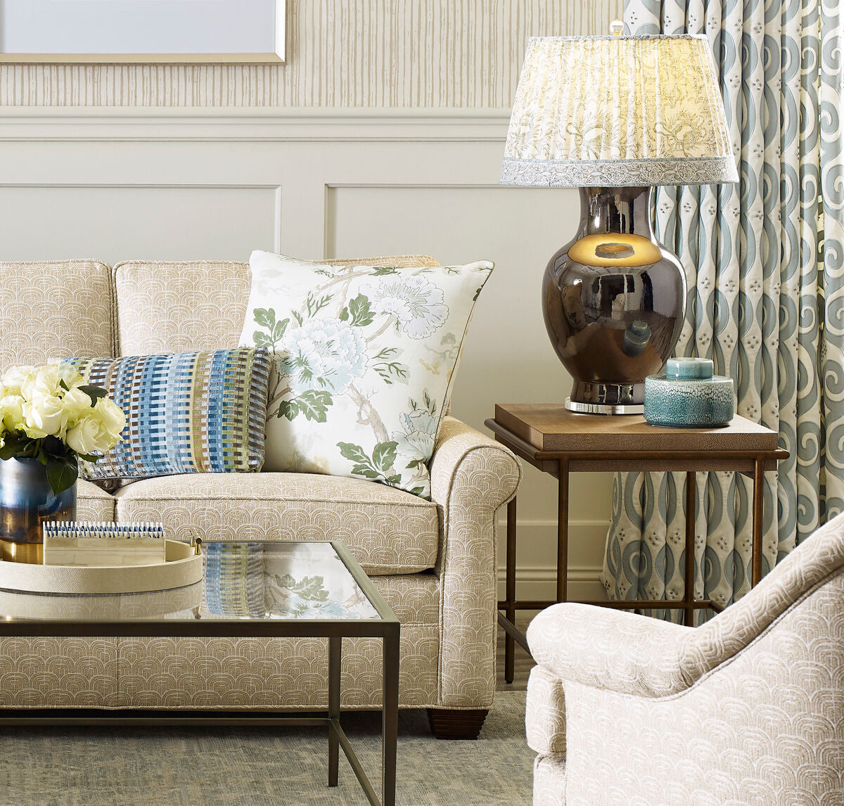 Picket - Multi/Lakeland - Lee Jofa Fabric