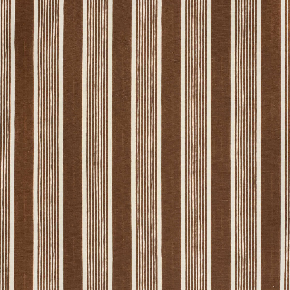 Elba Stripe - Brown - LEE JOFA Tela