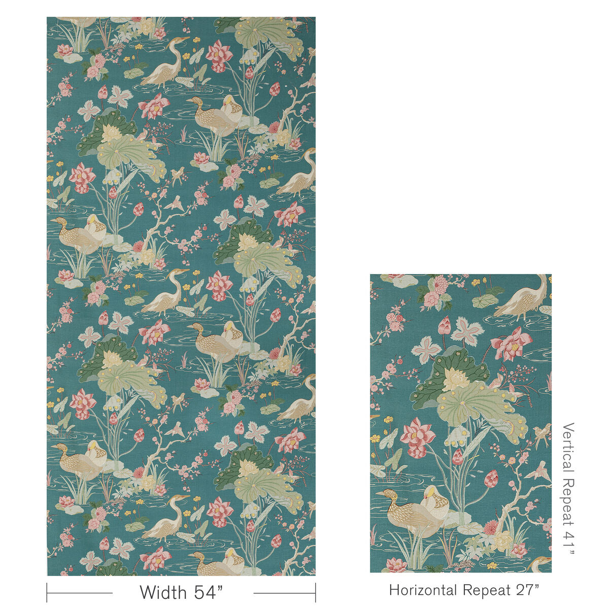Luzon Print - Lagoon - Lee Jofa Fabric
