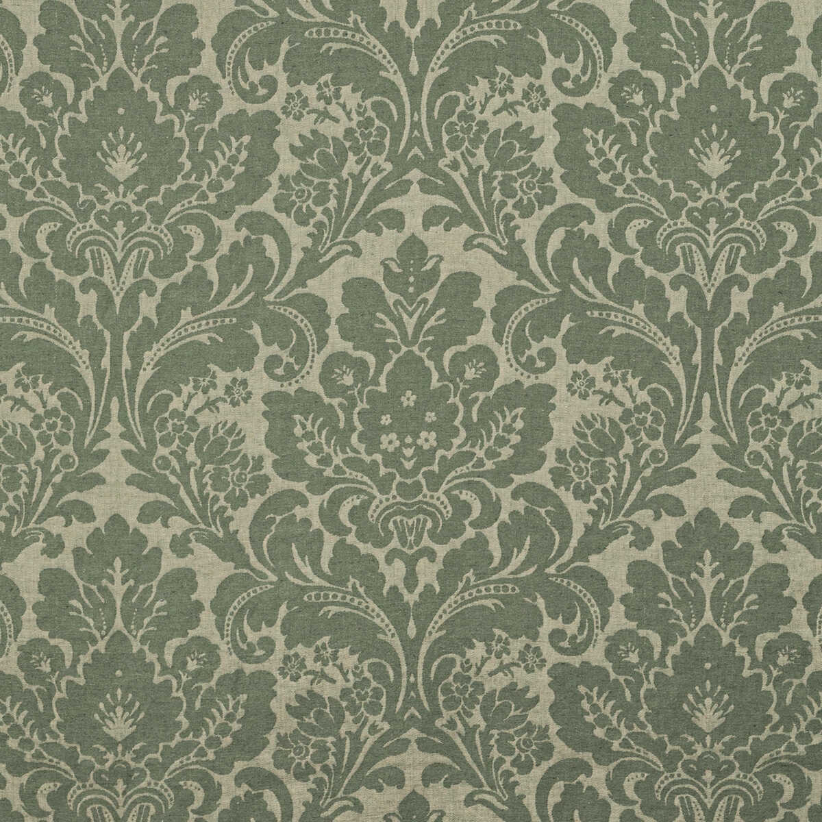 Acanthus Damask - Loden - LEE JOFA Fabric