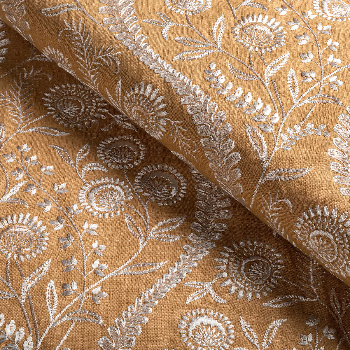 Floriblanca - Golden - LEE JOFA Fabric