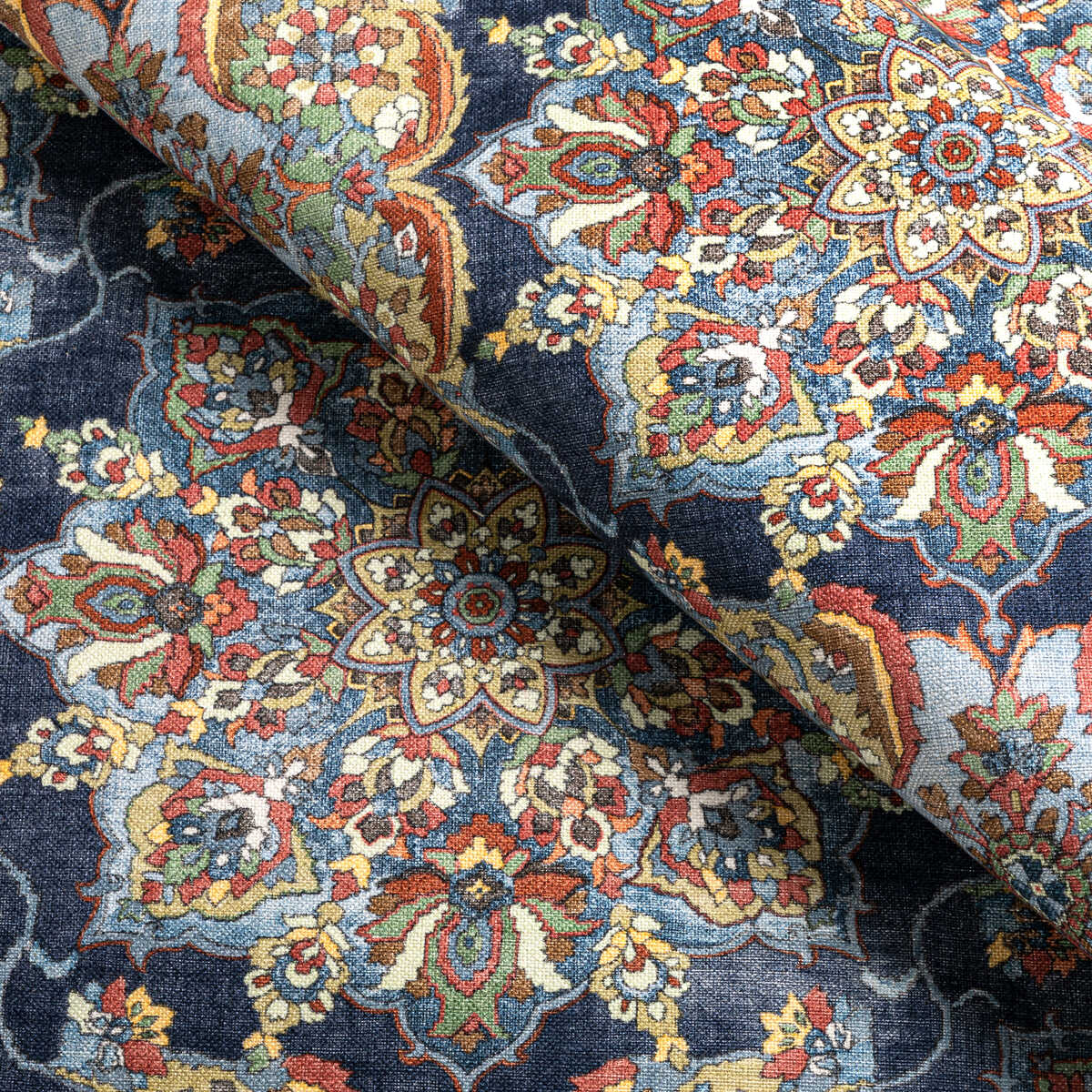 Granada Print - Denim - LEE JOFA Tela