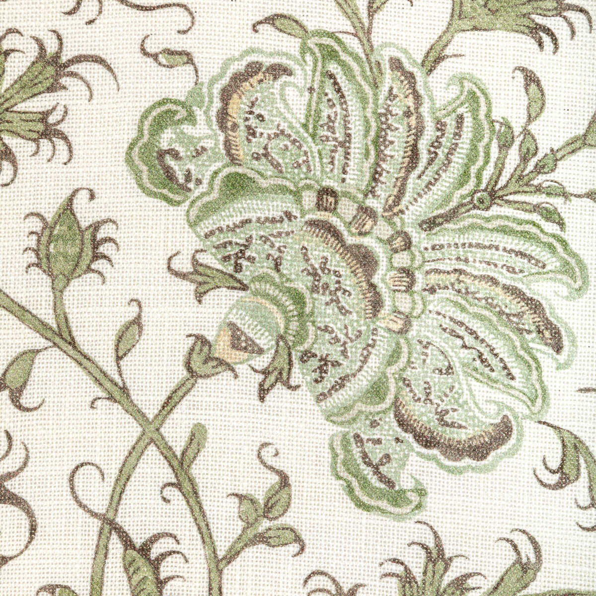 Indiennes Floral - Ivy - LEE JOFA Fabric