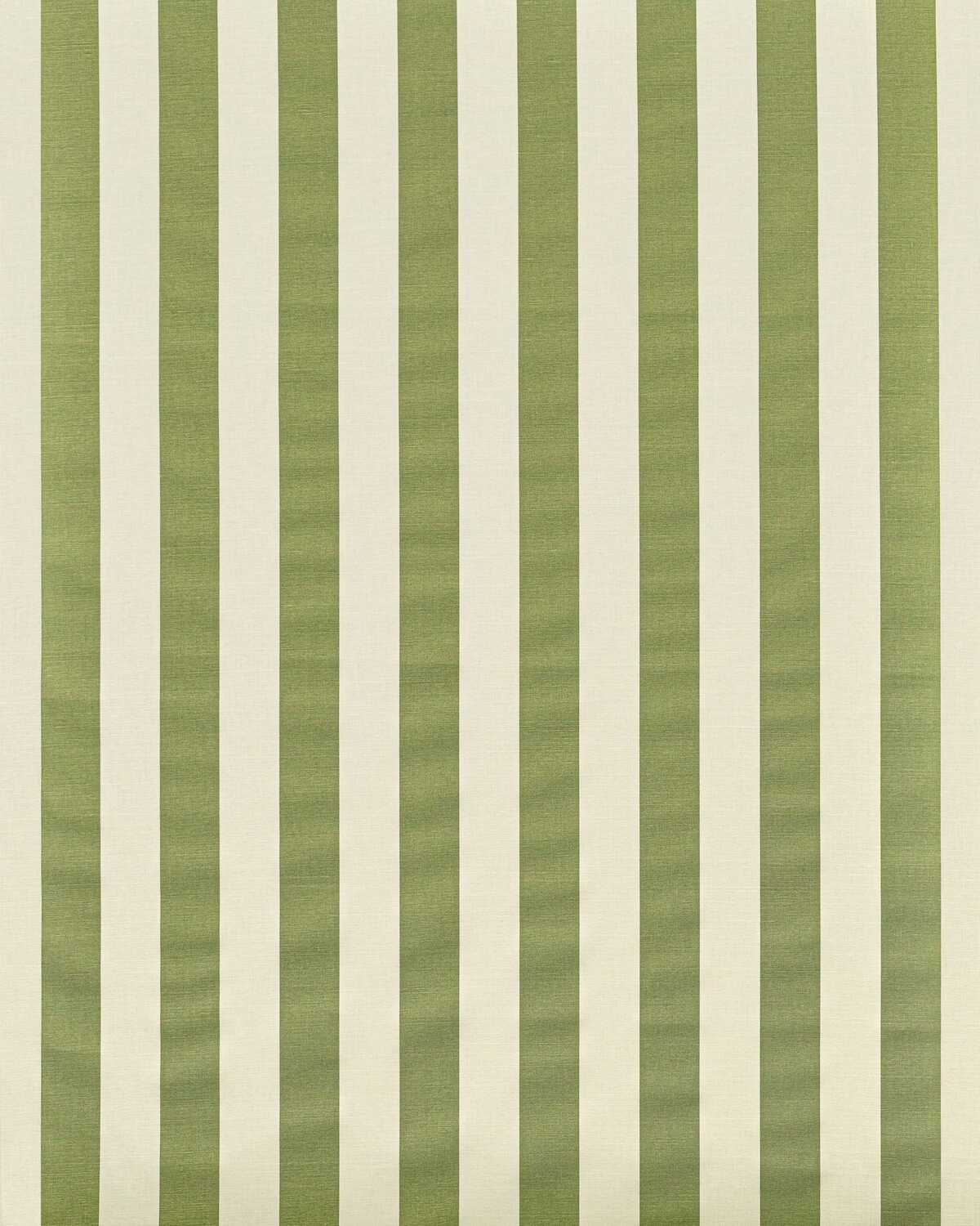 Avenue Stripe - Green On White - LEE JOFA Tela