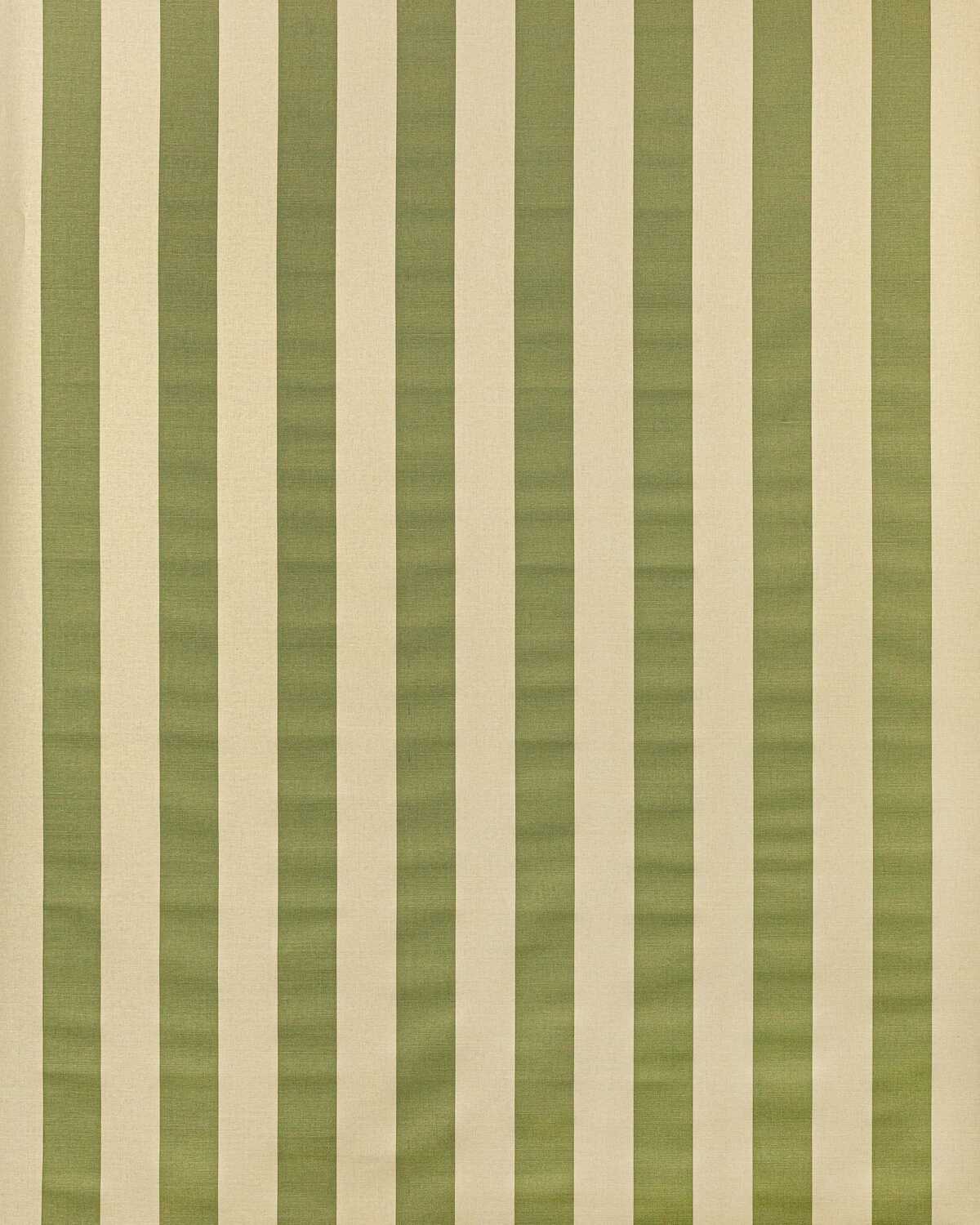 Avenue Stripe - Green On Ecru - LEE JOFA Fabric