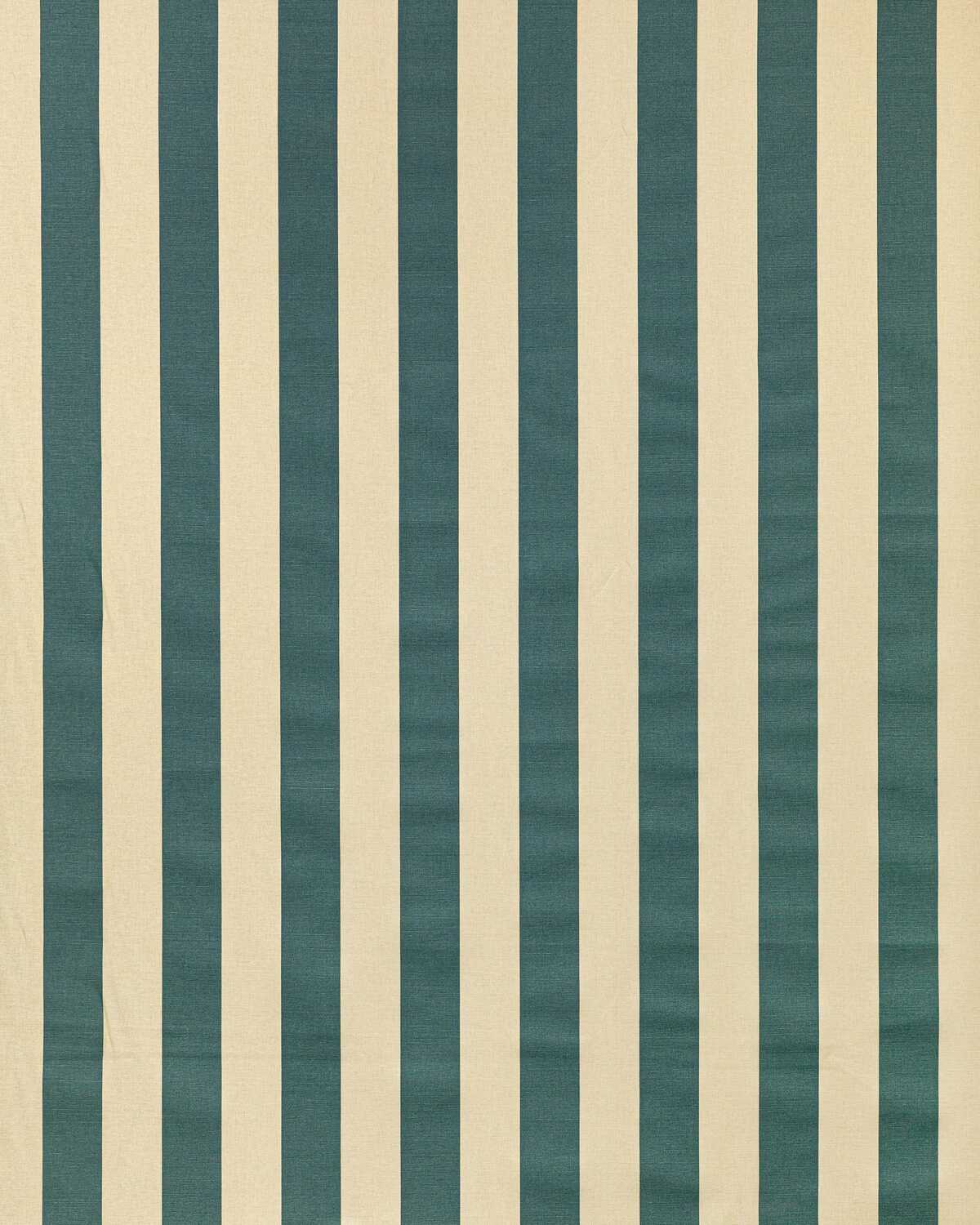 Avenue Stripe - Blue On Ecru - LEE JOFA Tela