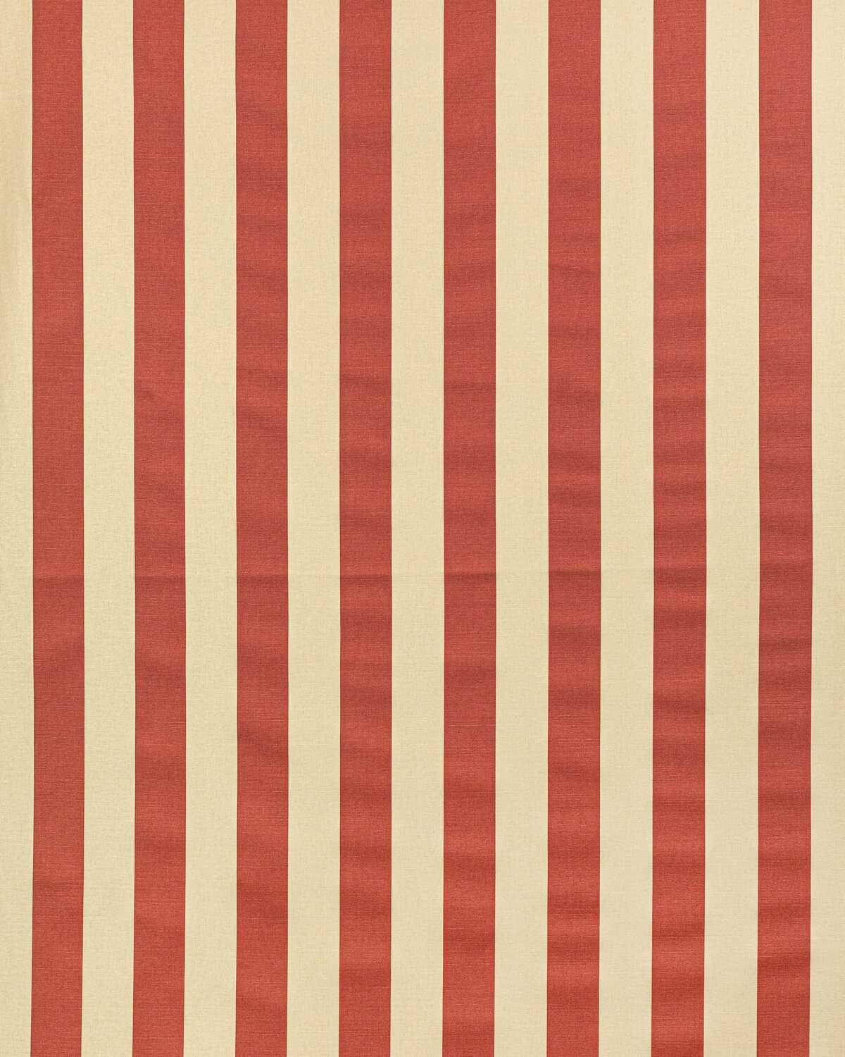 Avenue Stripe - Crimson/Ecru - LEE JOFA Tela