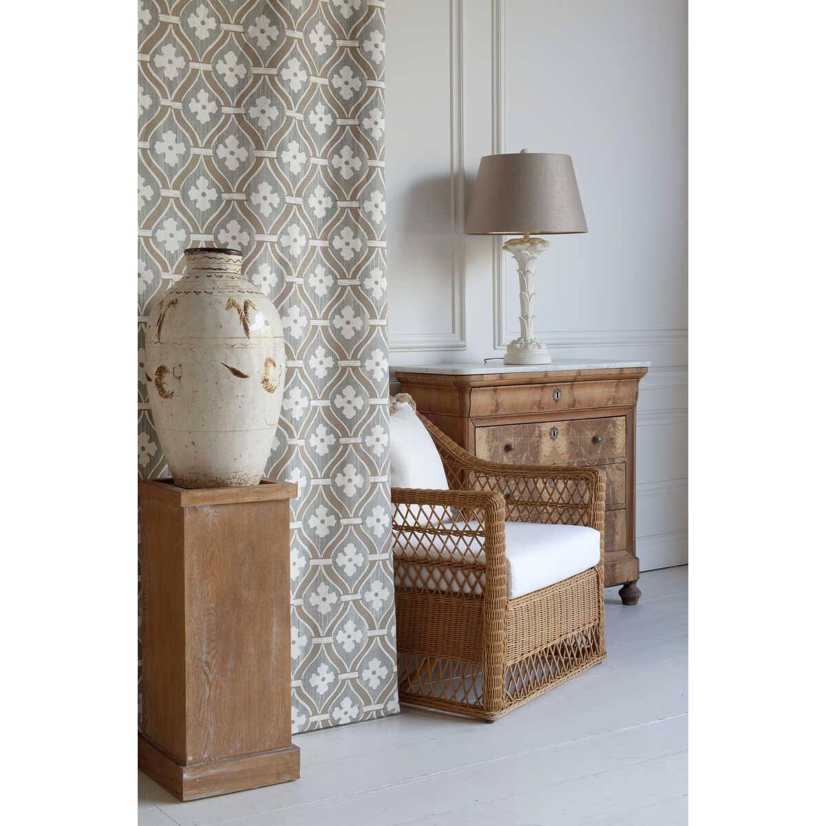 Byblos - Stone Grey - LEE JOFA Fabric