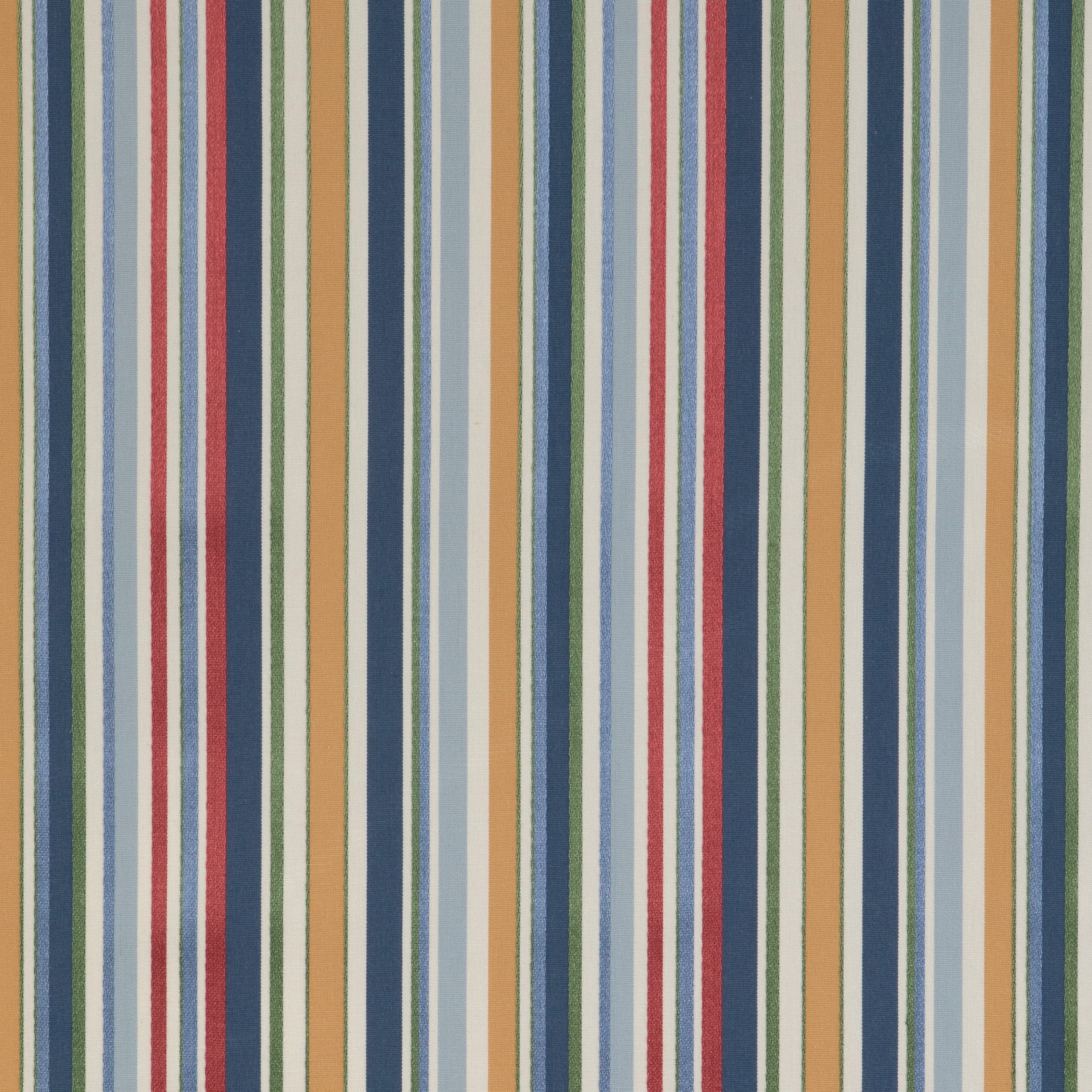 Siders Stripe - Blue/Red - Lee Jofa Fabric