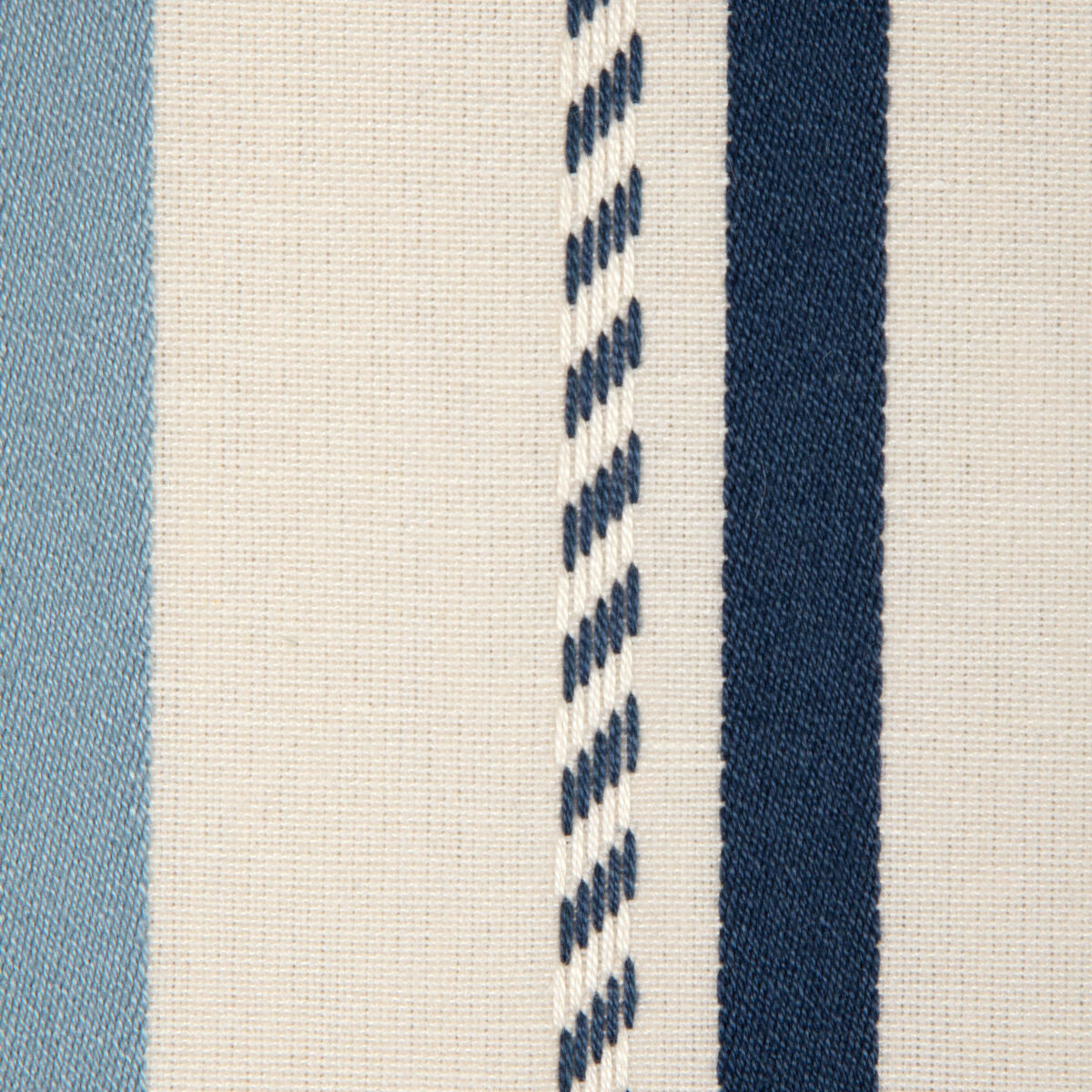 Buxton Stripe - Navy/Sky - Lee Jofa Fabric