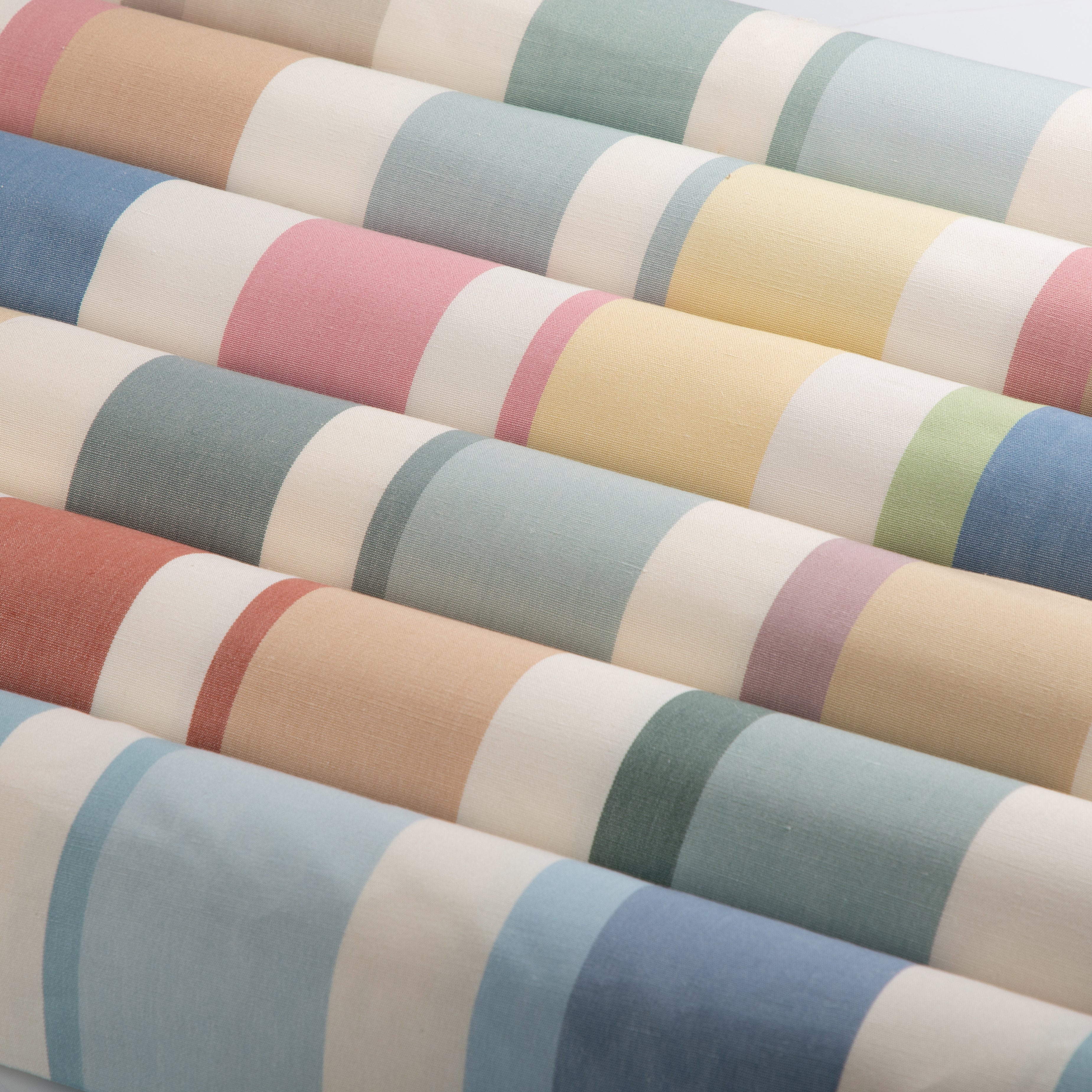 Fisher Stripe - Navy/Petal - Lee Jofa Fabric