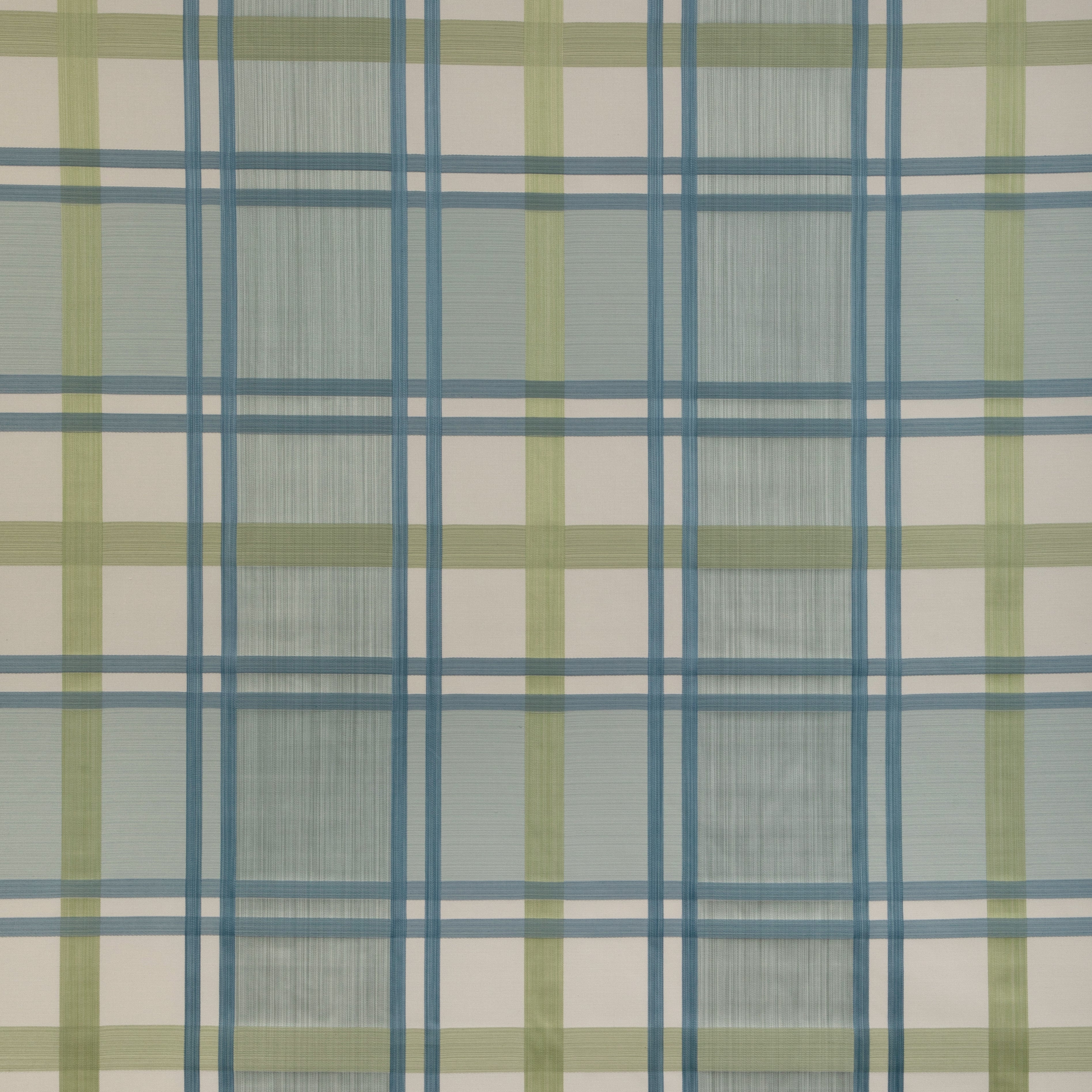 Davies Plaid - Aqua/Leaf - Lee Jofa Fabric