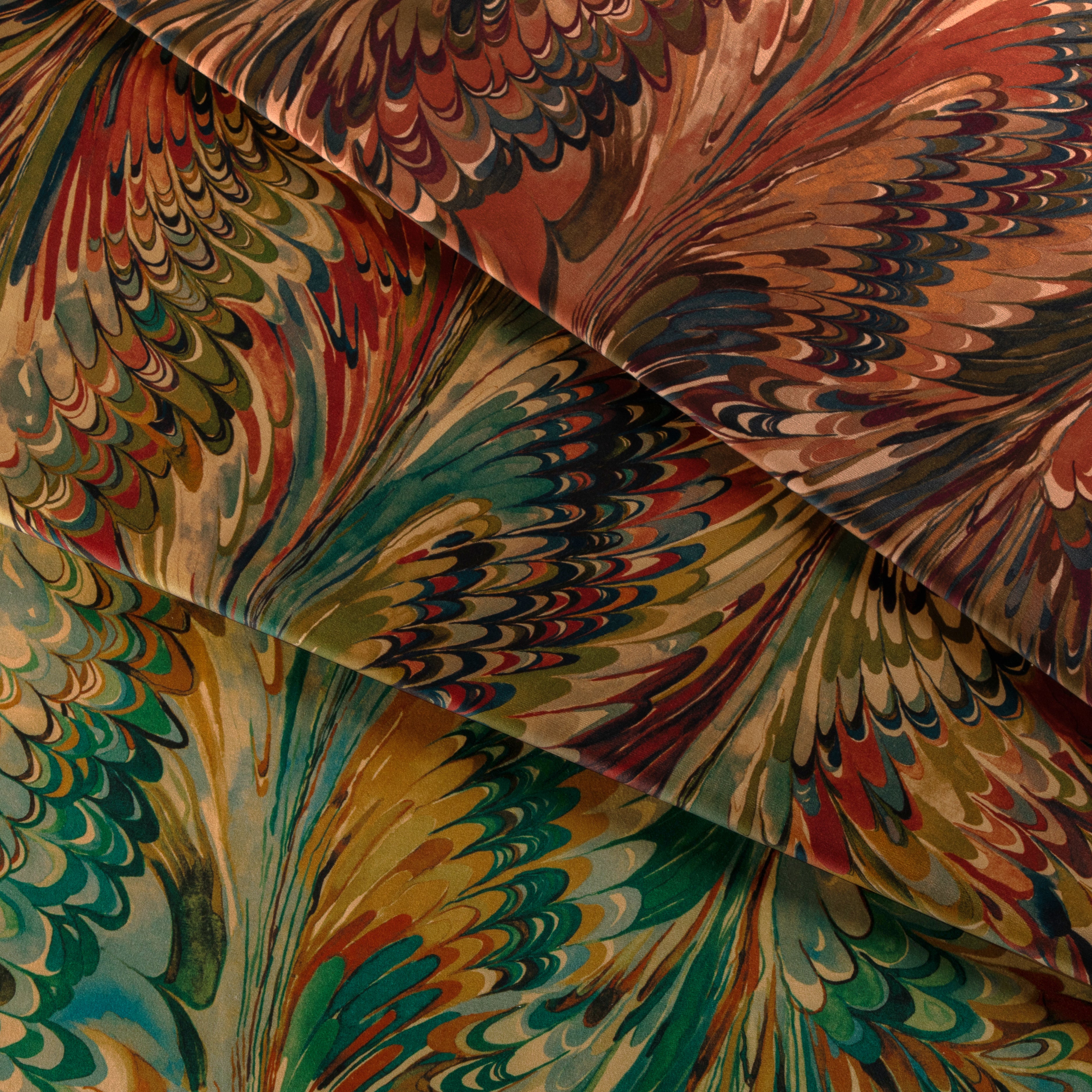 Taplow Velvet - Clay/Plum - Lee Jofa Fabric