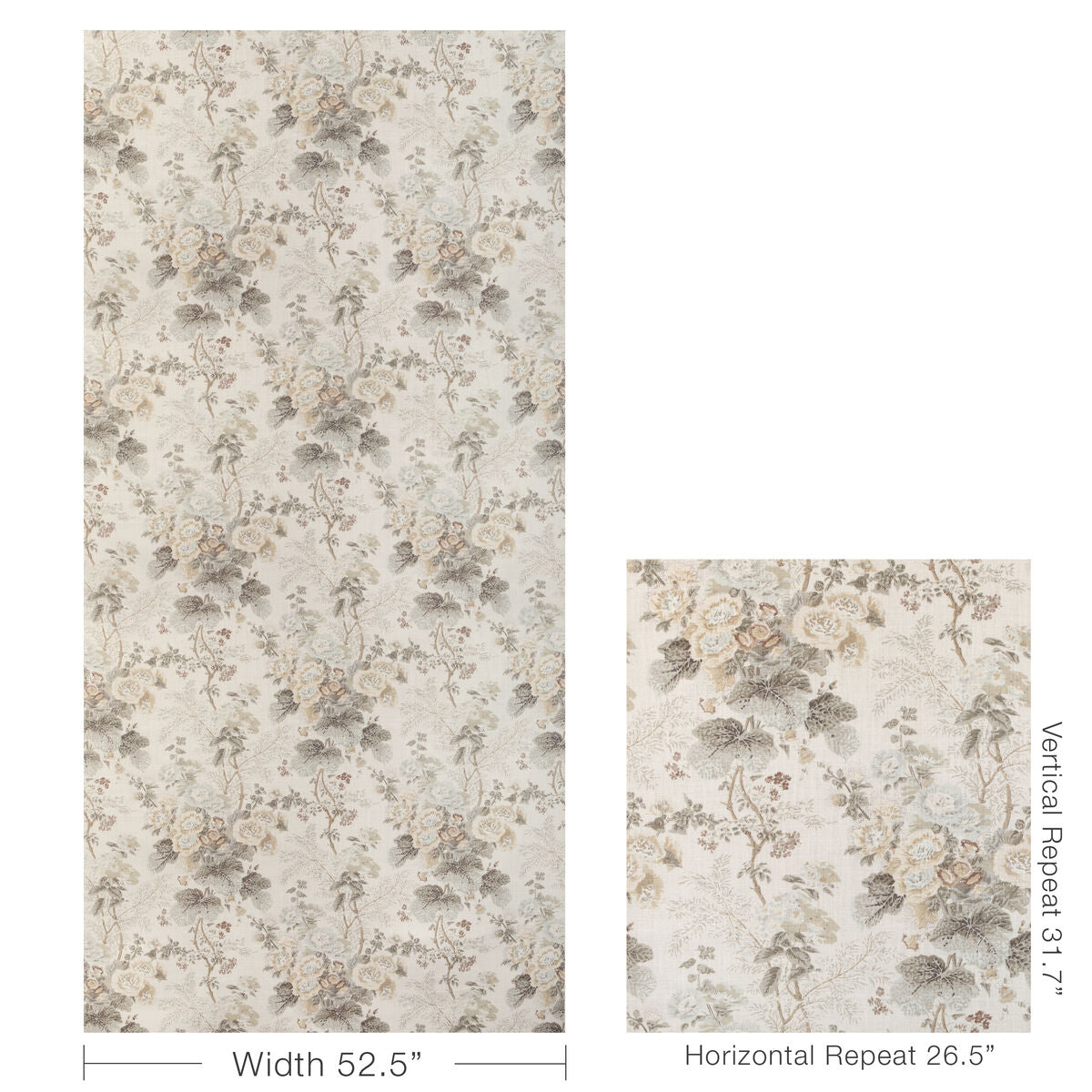 Althea Linen - Stone - Lee Jofa Fabric