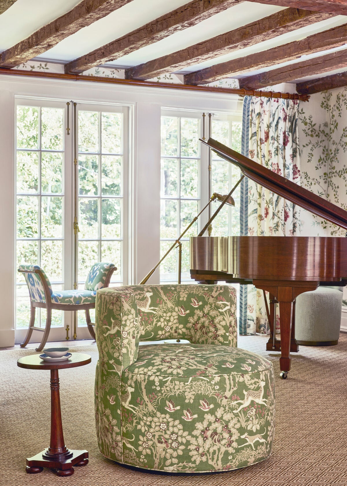 Mille Fleur Print - Juniper - Lee Jofa Fabric