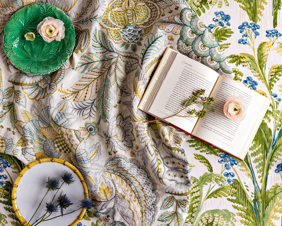 Pashley Print - Denim - Lee Jofa Tela