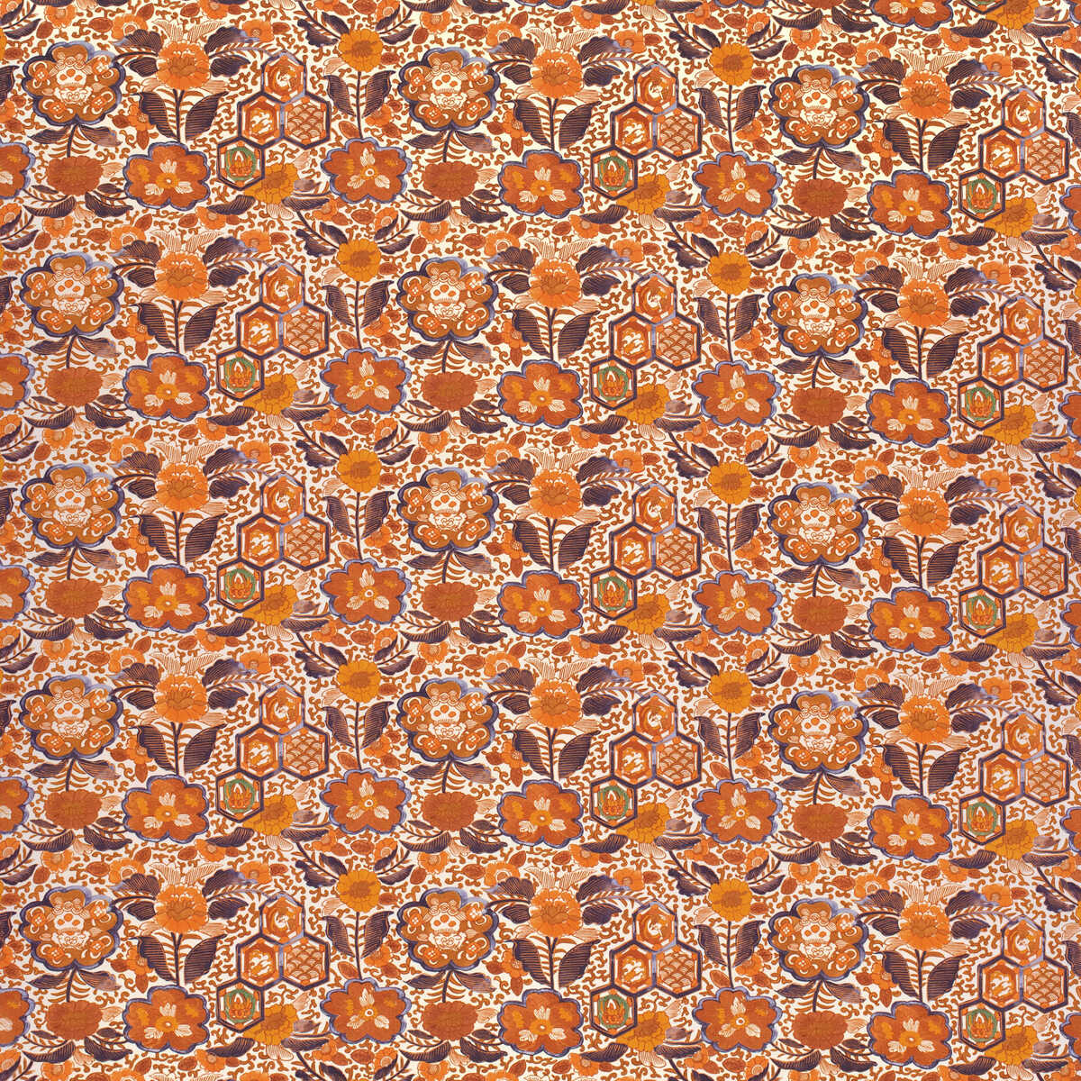 Imari I - Orange - LEE JOFA Tela