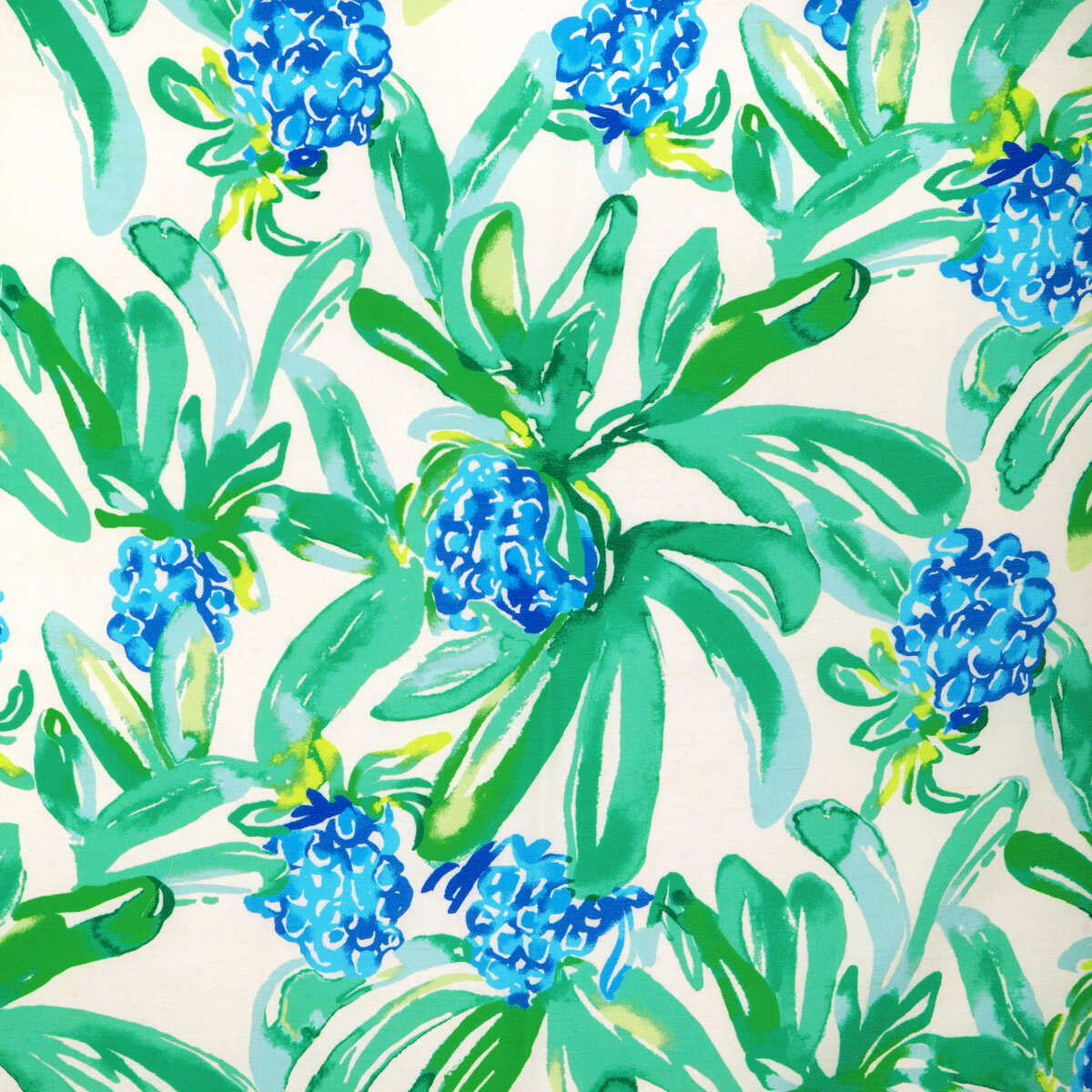 Island Exotic - Blue - LEE JOFA Fabric